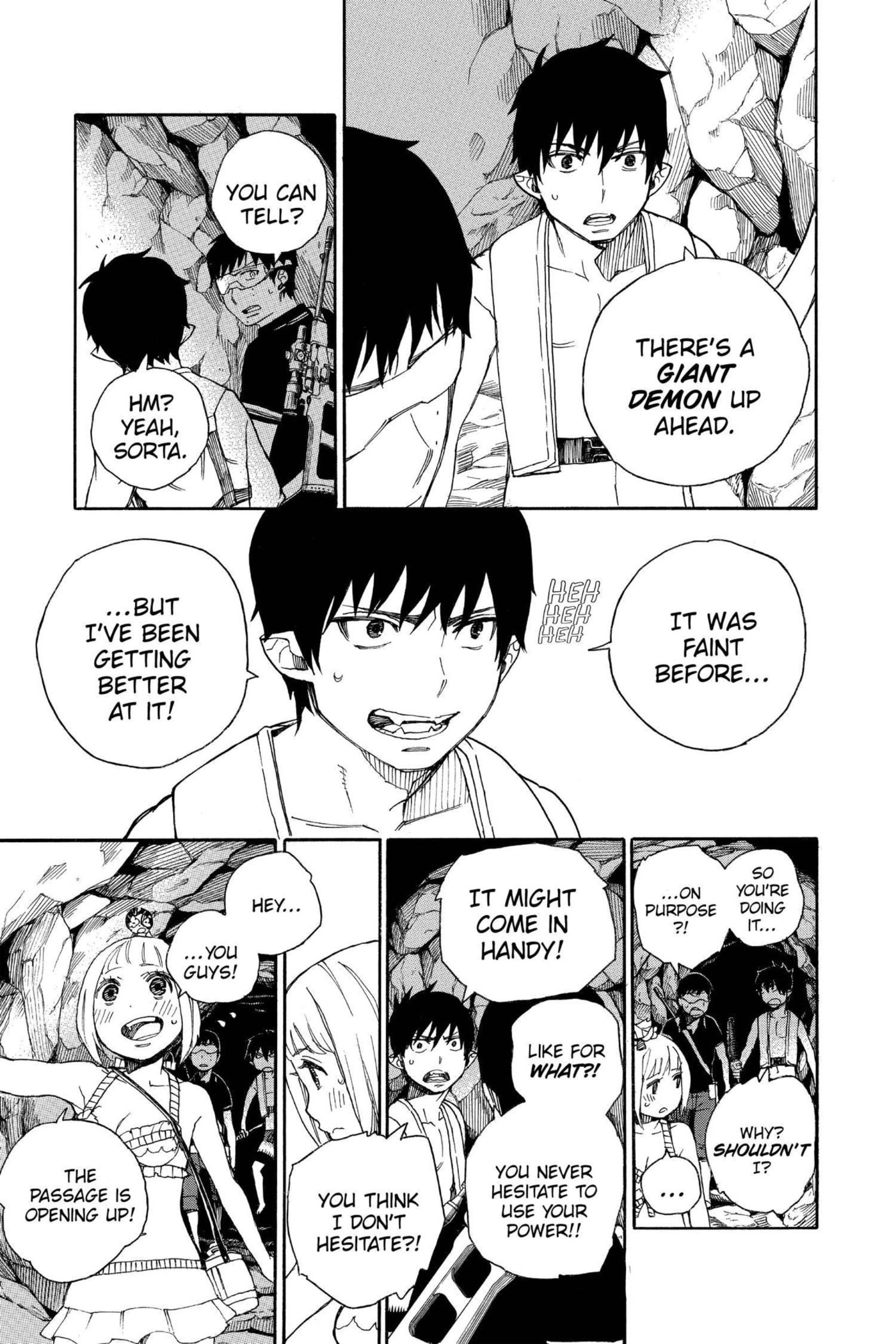 Read Blue Exorcist chapter 0 image 120 on Lezhin