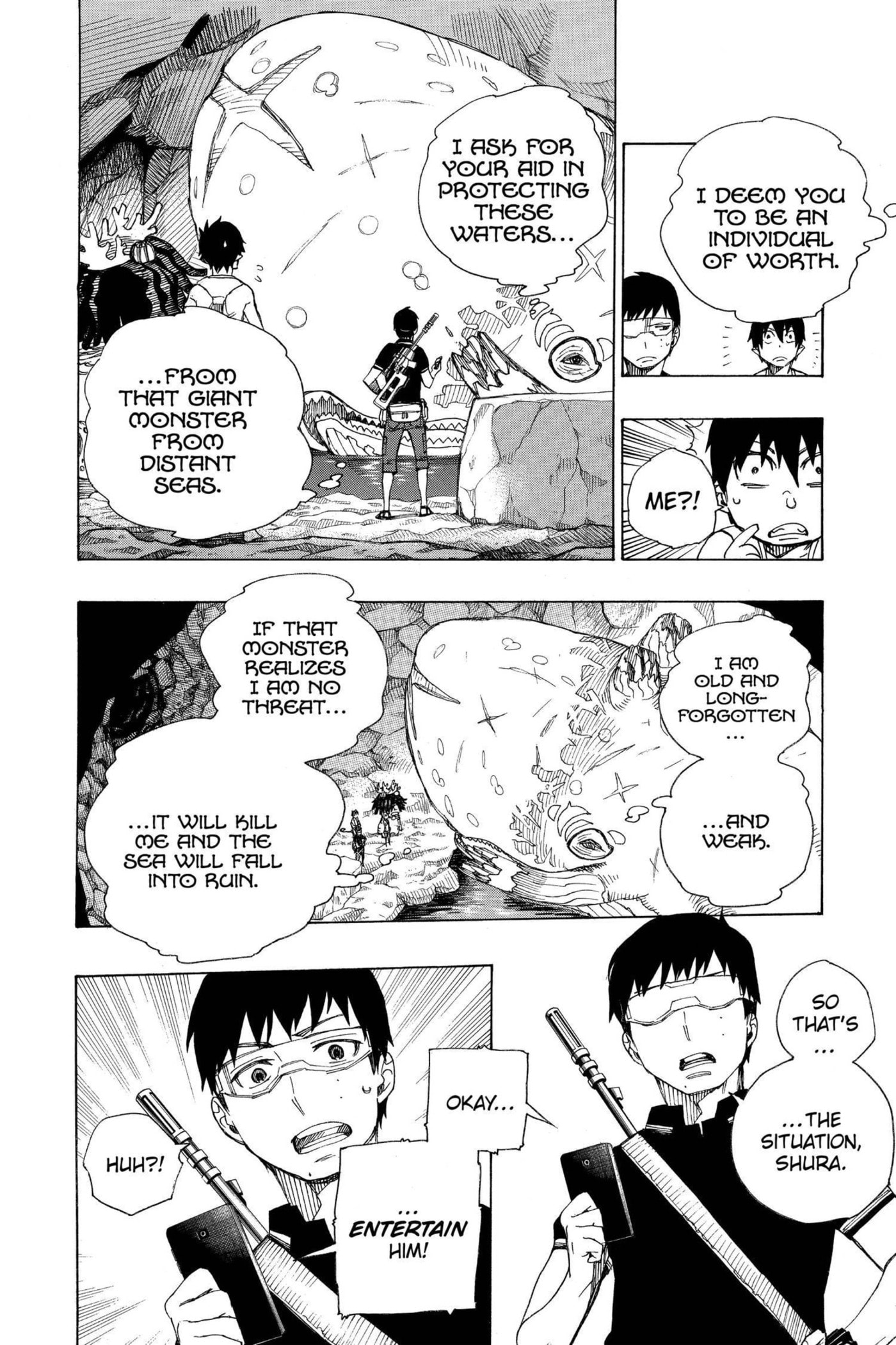 Read Blue Exorcist chapter 0 image 123 on Lezhin