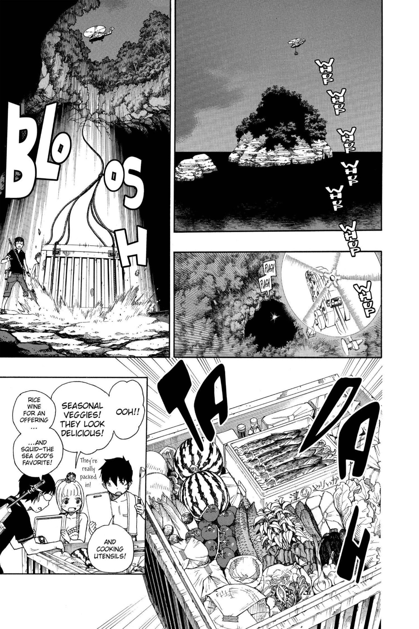 Read Blue Exorcist chapter 0 image 126 on Lezhin