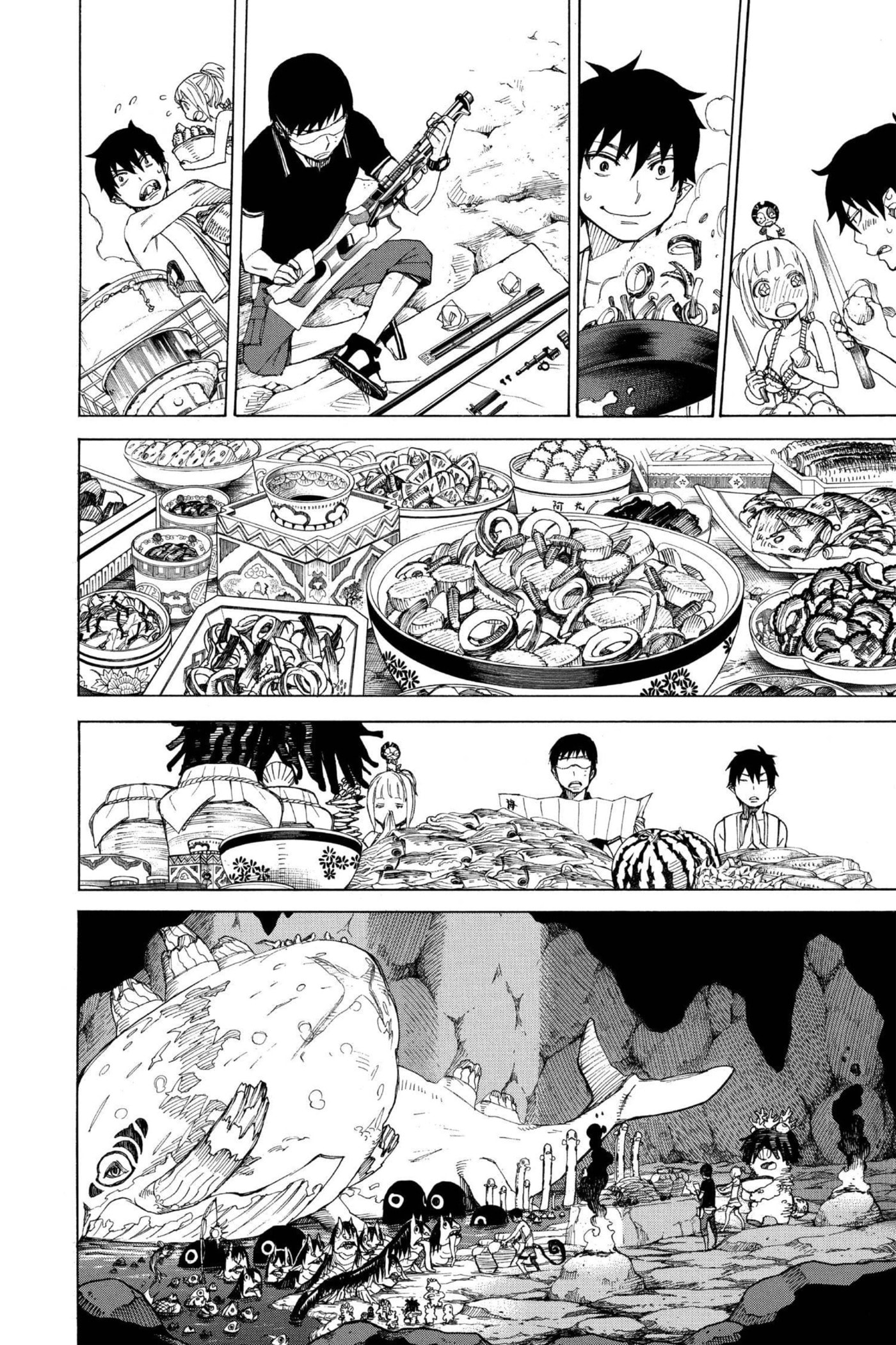 Read Blue Exorcist chapter 0 image 127 on Lezhin