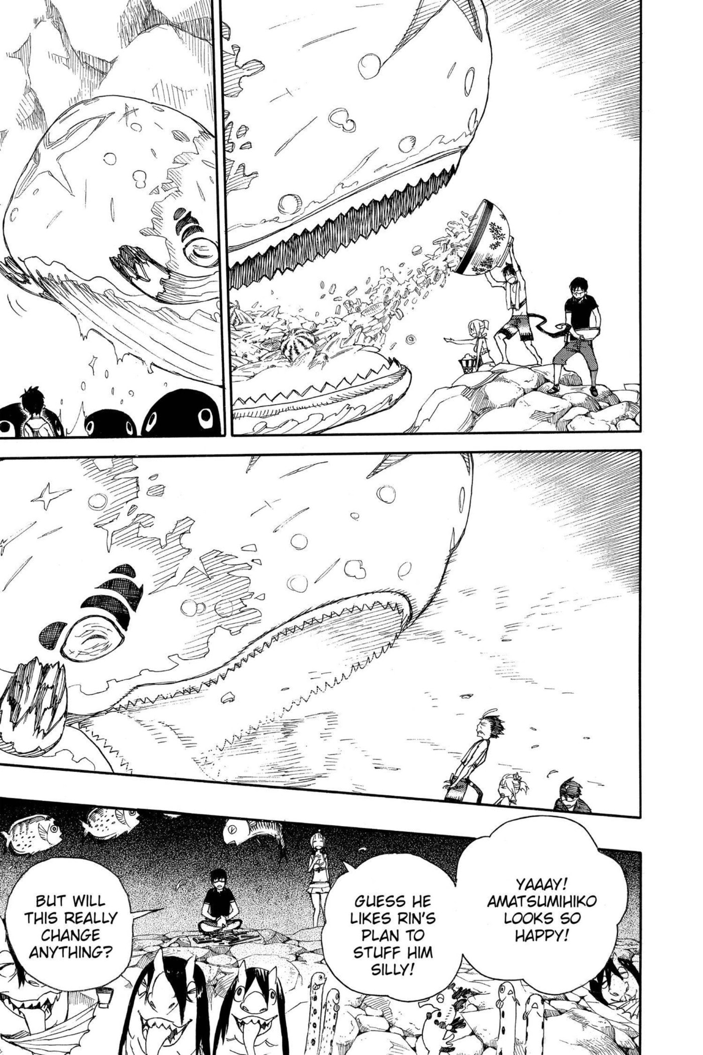 Read Blue Exorcist chapter 0 image 128 on Lezhin