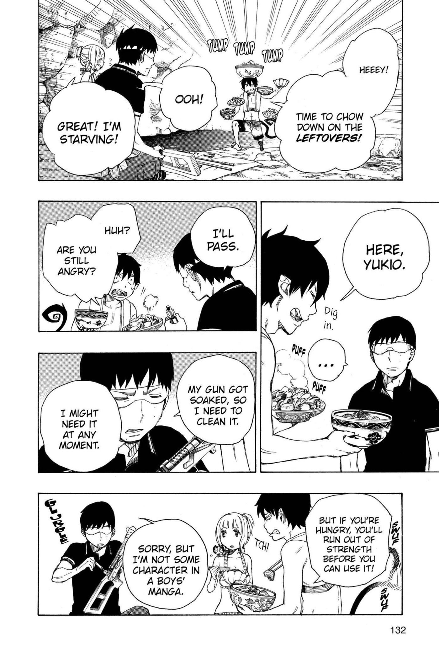 Read Blue Exorcist chapter 0 image 129 on Lezhin