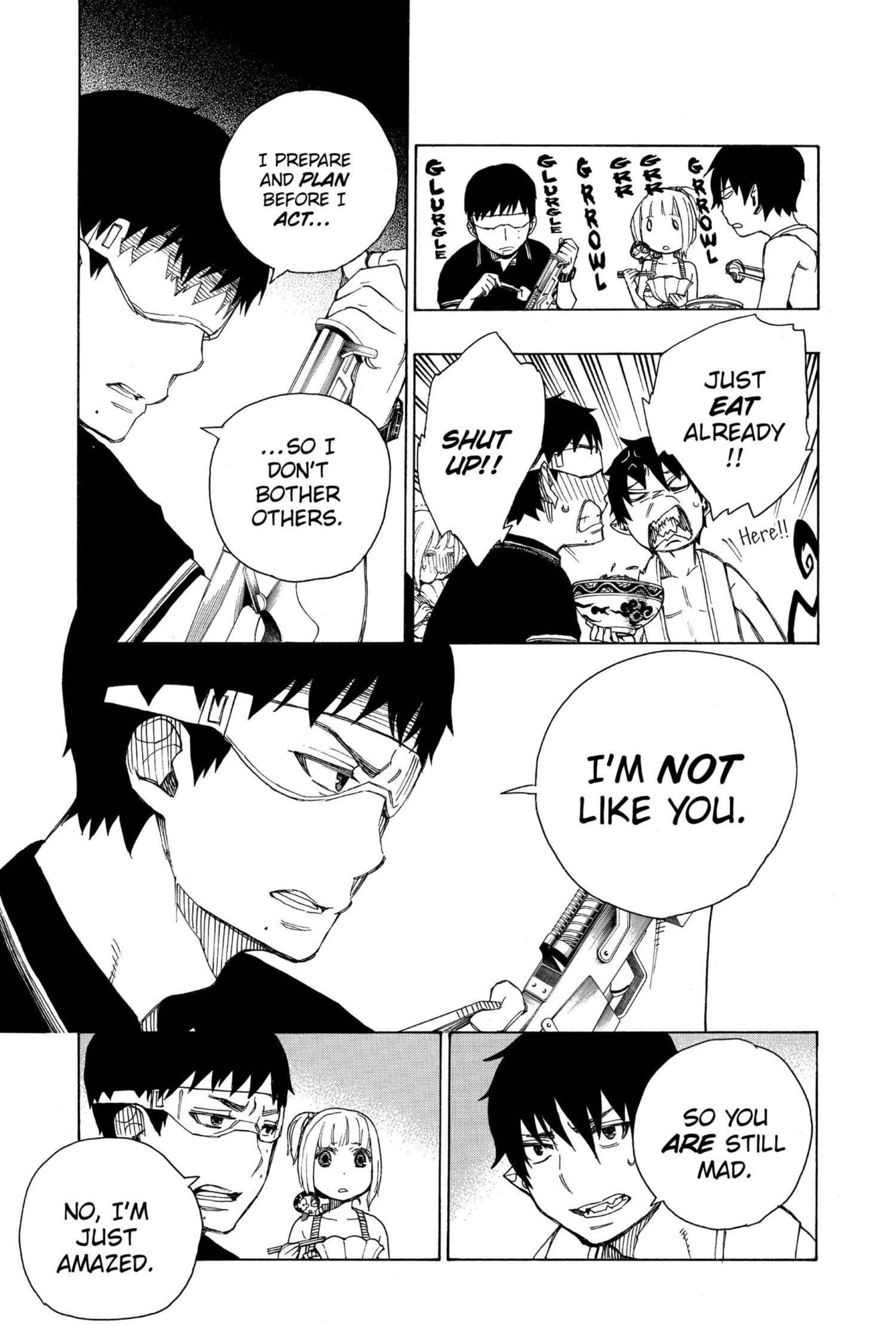 Read Blue Exorcist chapter 0 image 130 on Lezhin