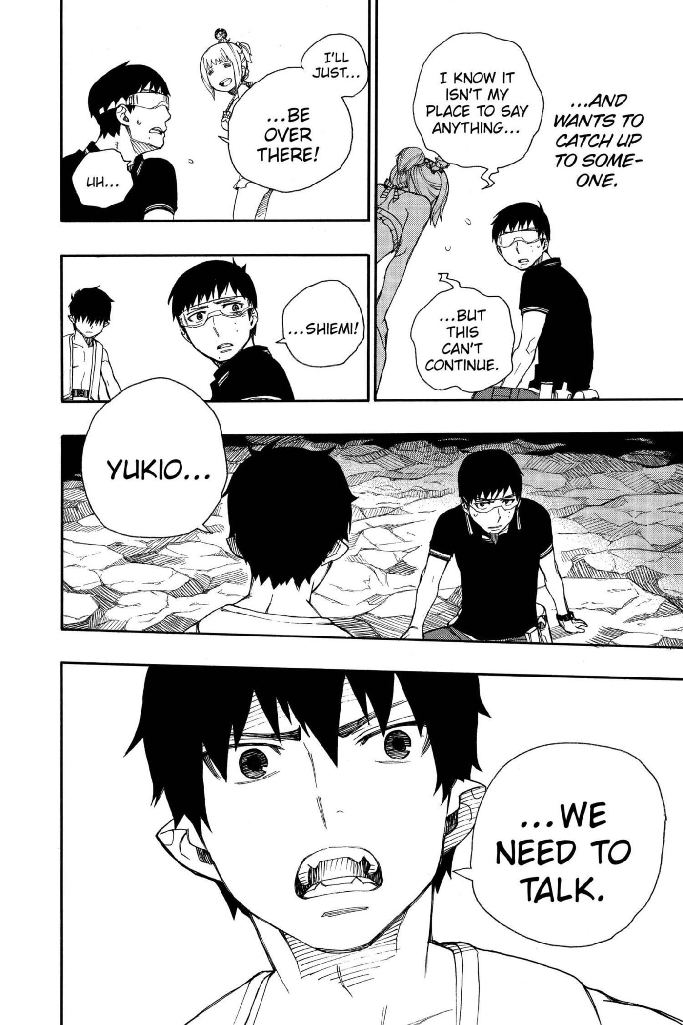 Read Blue Exorcist chapter 0 image 135 on Lezhin