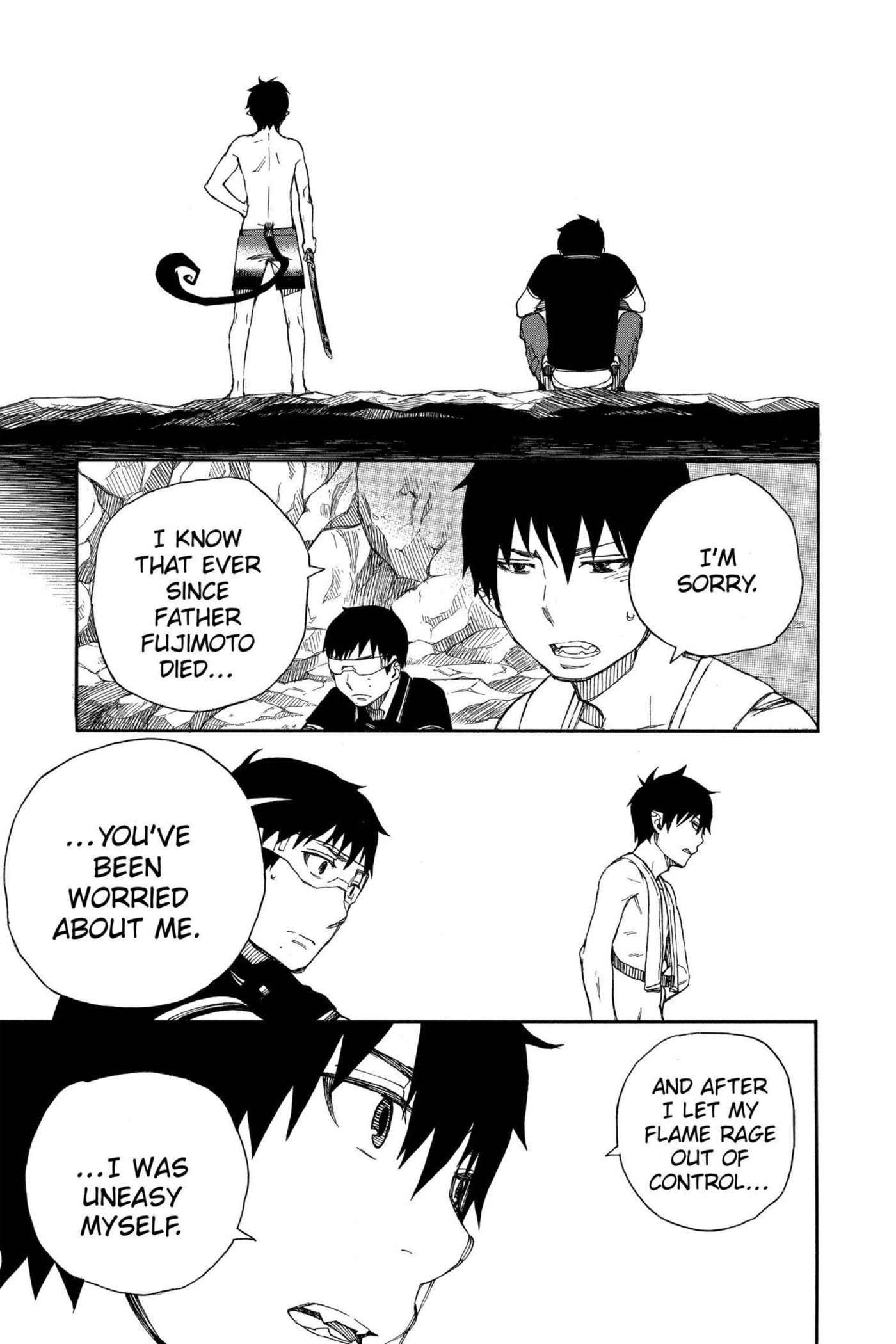 Read Blue Exorcist chapter 0 image 136 on Lezhin