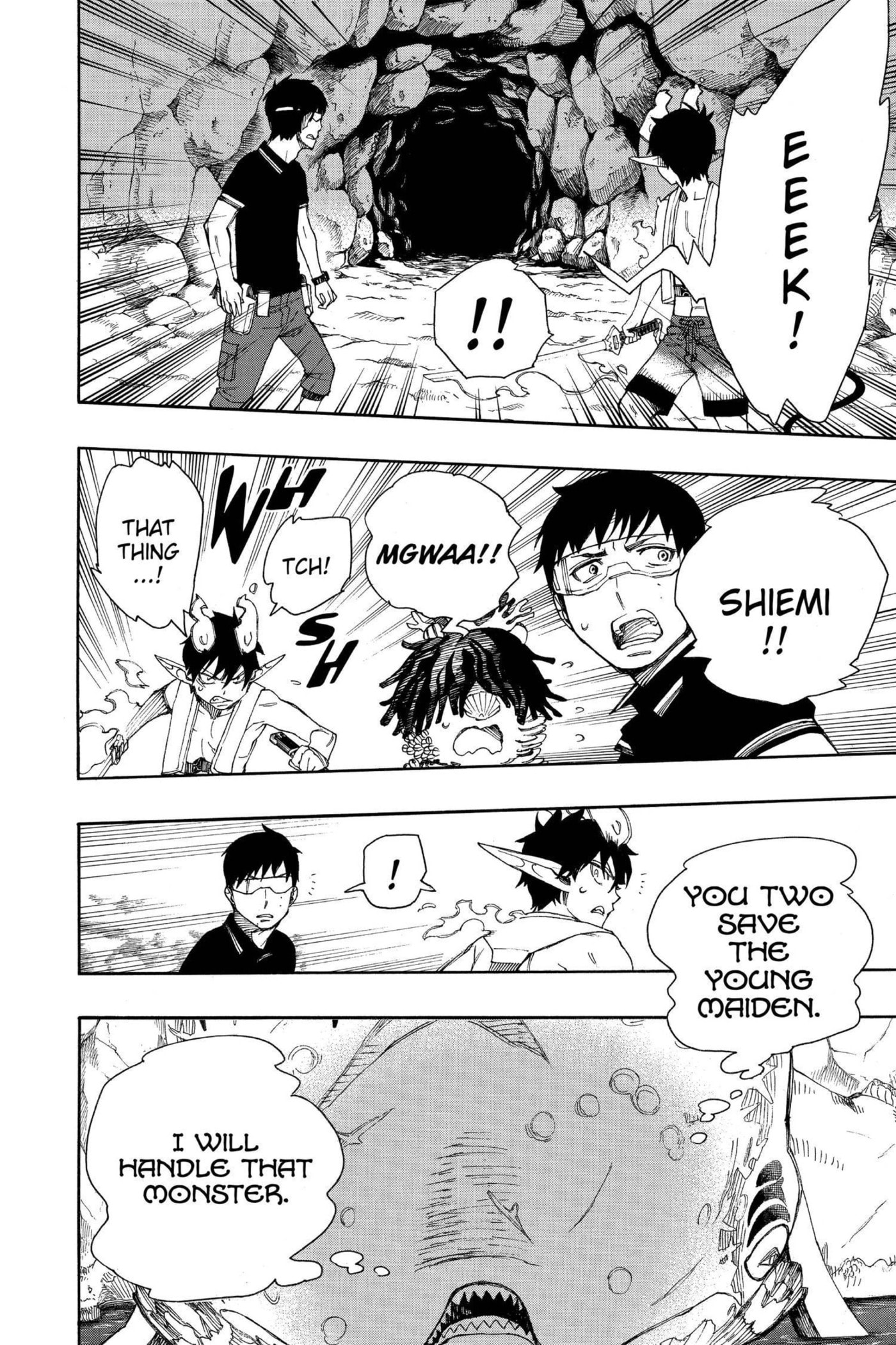 Read Blue Exorcist chapter 0 image 141 on Lezhin