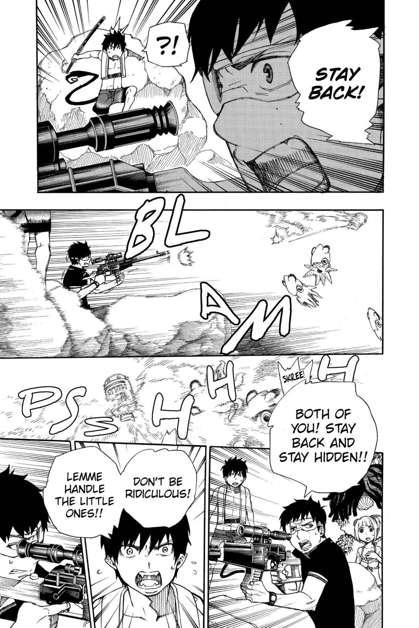 Read Blue Exorcist chapter 0 image 161 on Lezhin