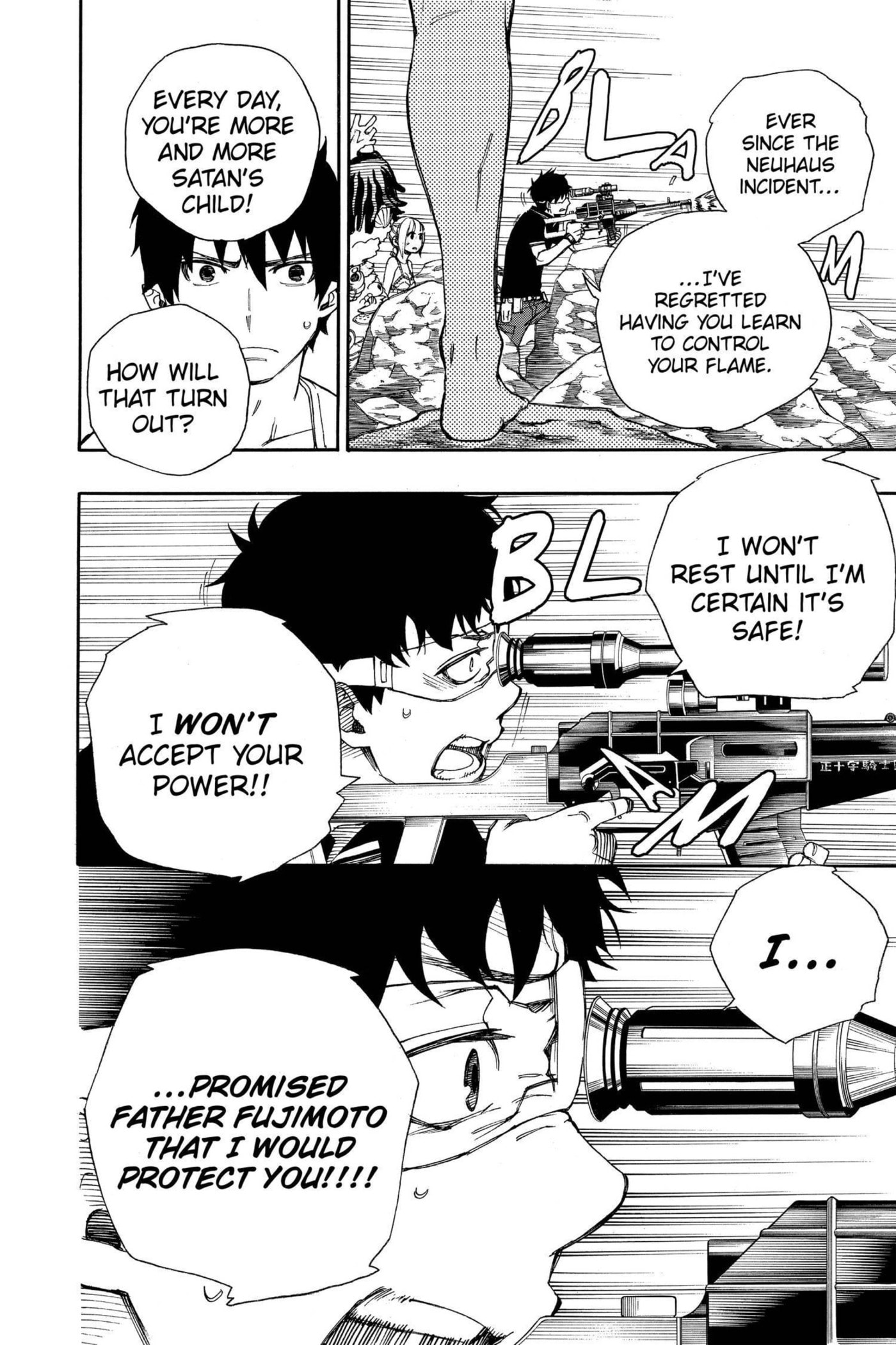Read Blue Exorcist chapter 0 image 162 on Lezhin