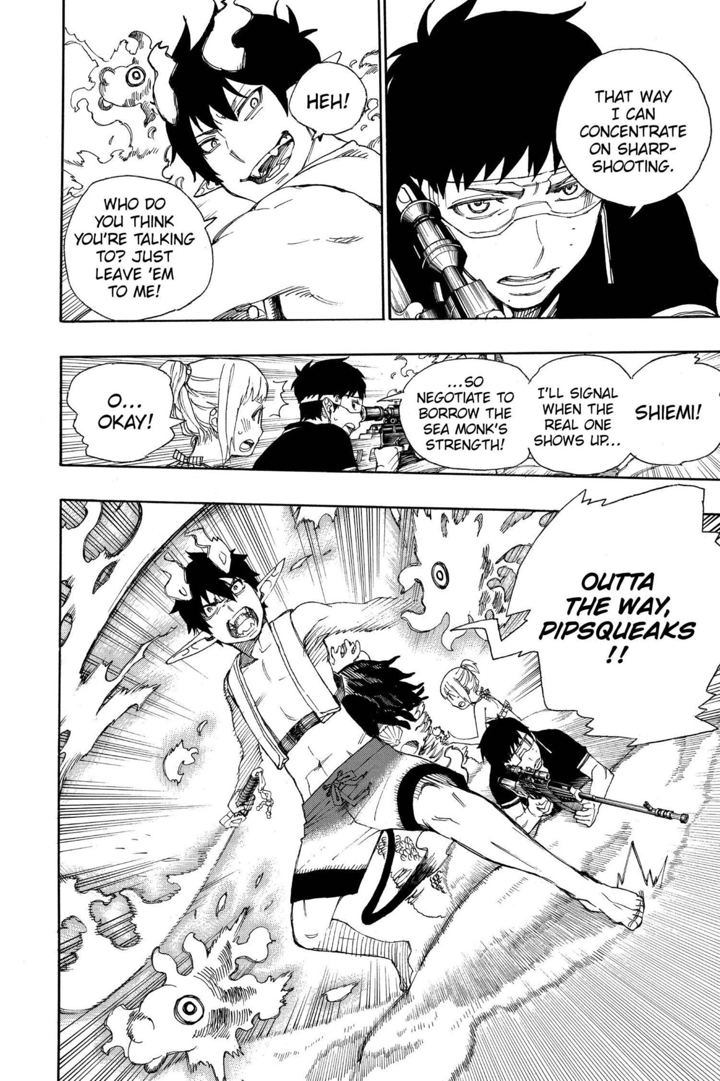 Read Blue Exorcist chapter 0 image 166 on Lezhin