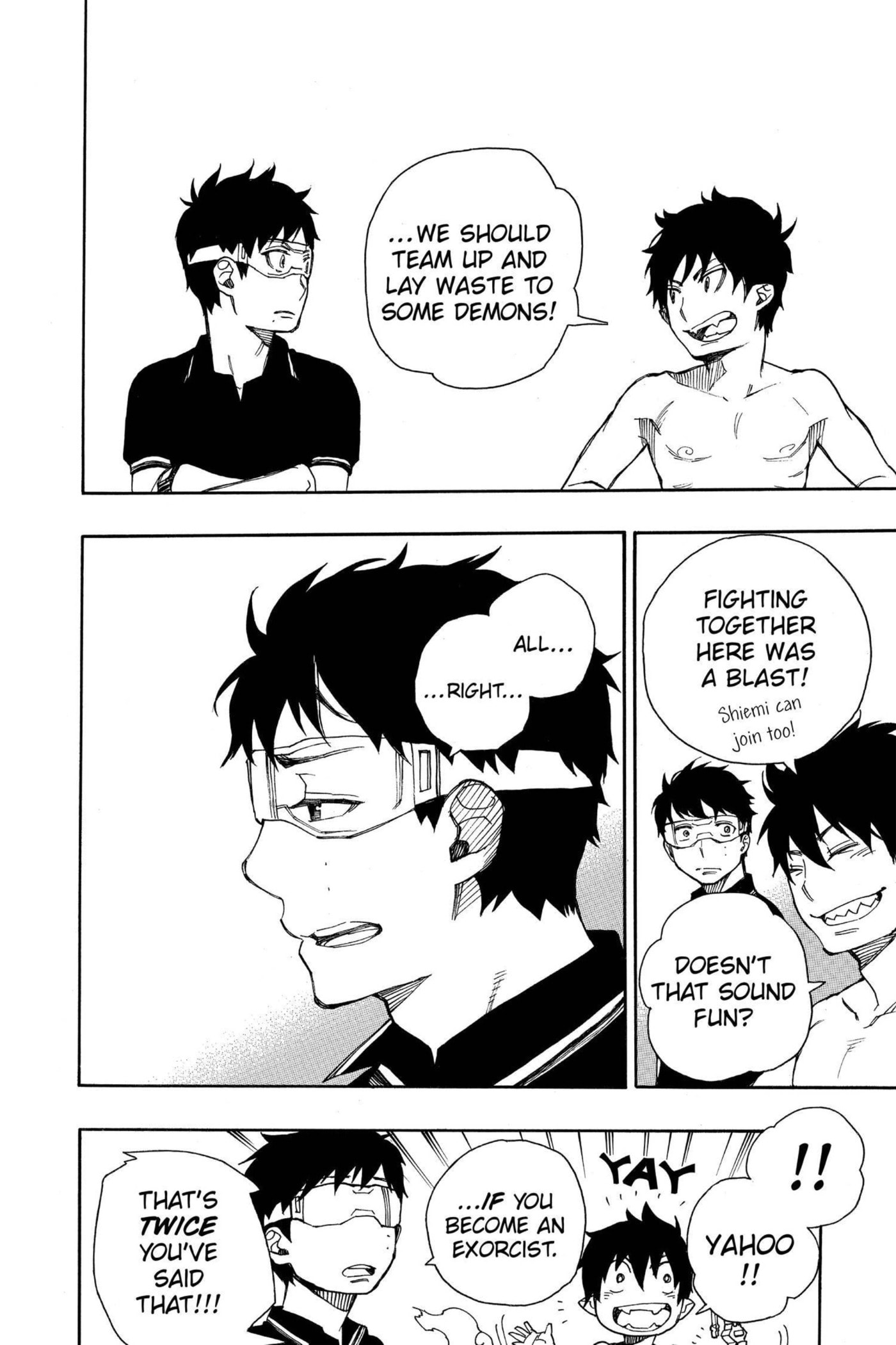 Read Blue Exorcist chapter 0 image 174 on Lezhin