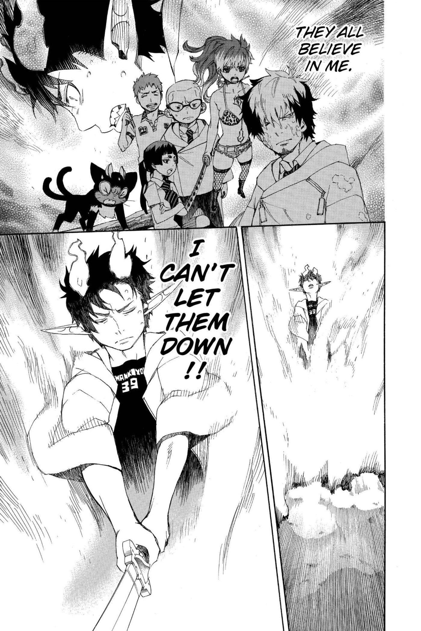 Read Blue Exorcist chapter 0 image 19 on Lezhin