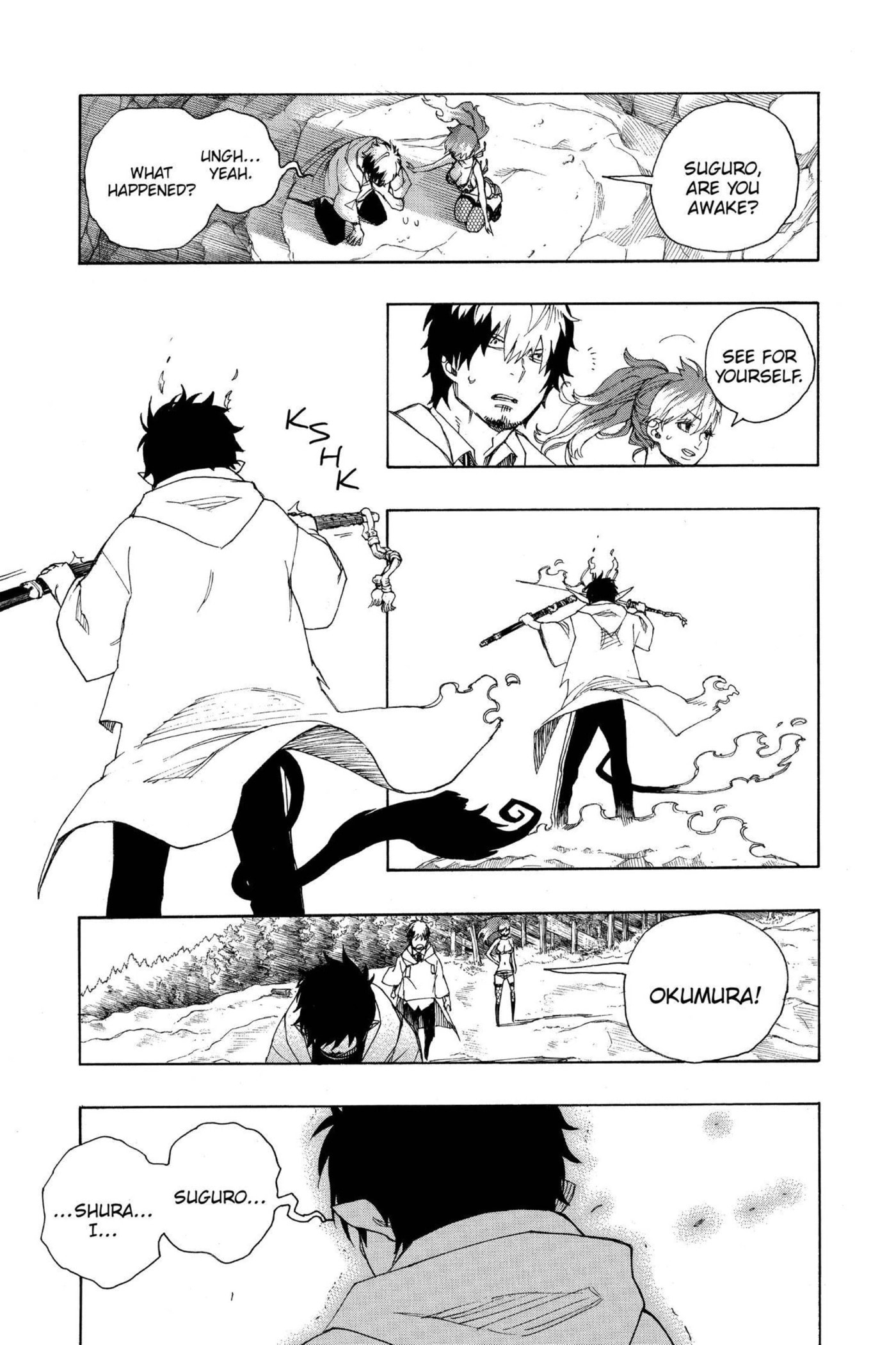 Read Blue Exorcist chapter 0 image 31 on Lezhin