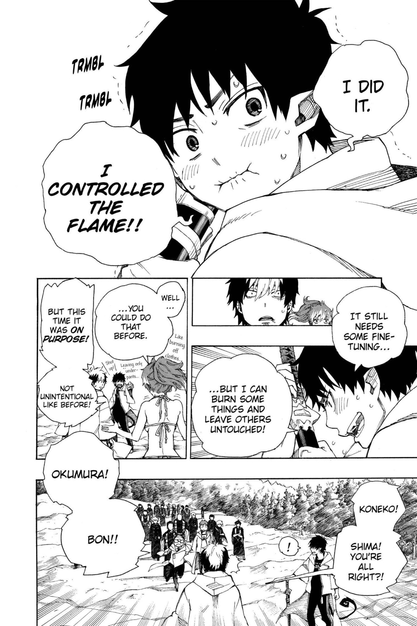 Read Blue Exorcist chapter 0 image 32 on Lezhin