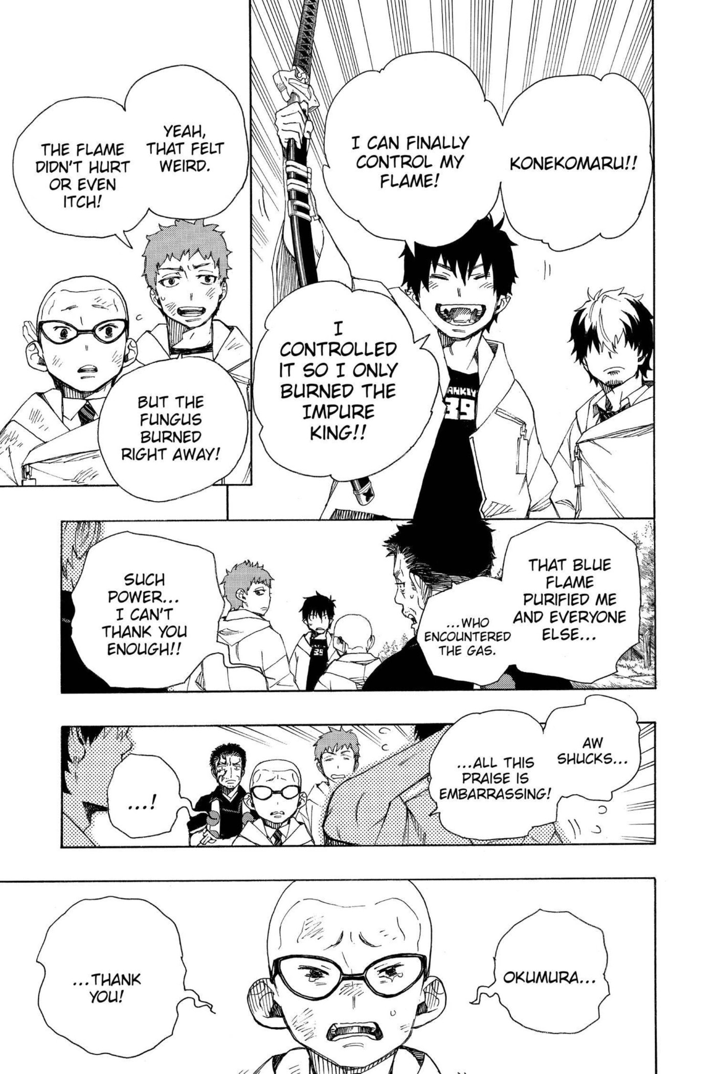 Read Blue Exorcist chapter 0 image 33 on Lezhin