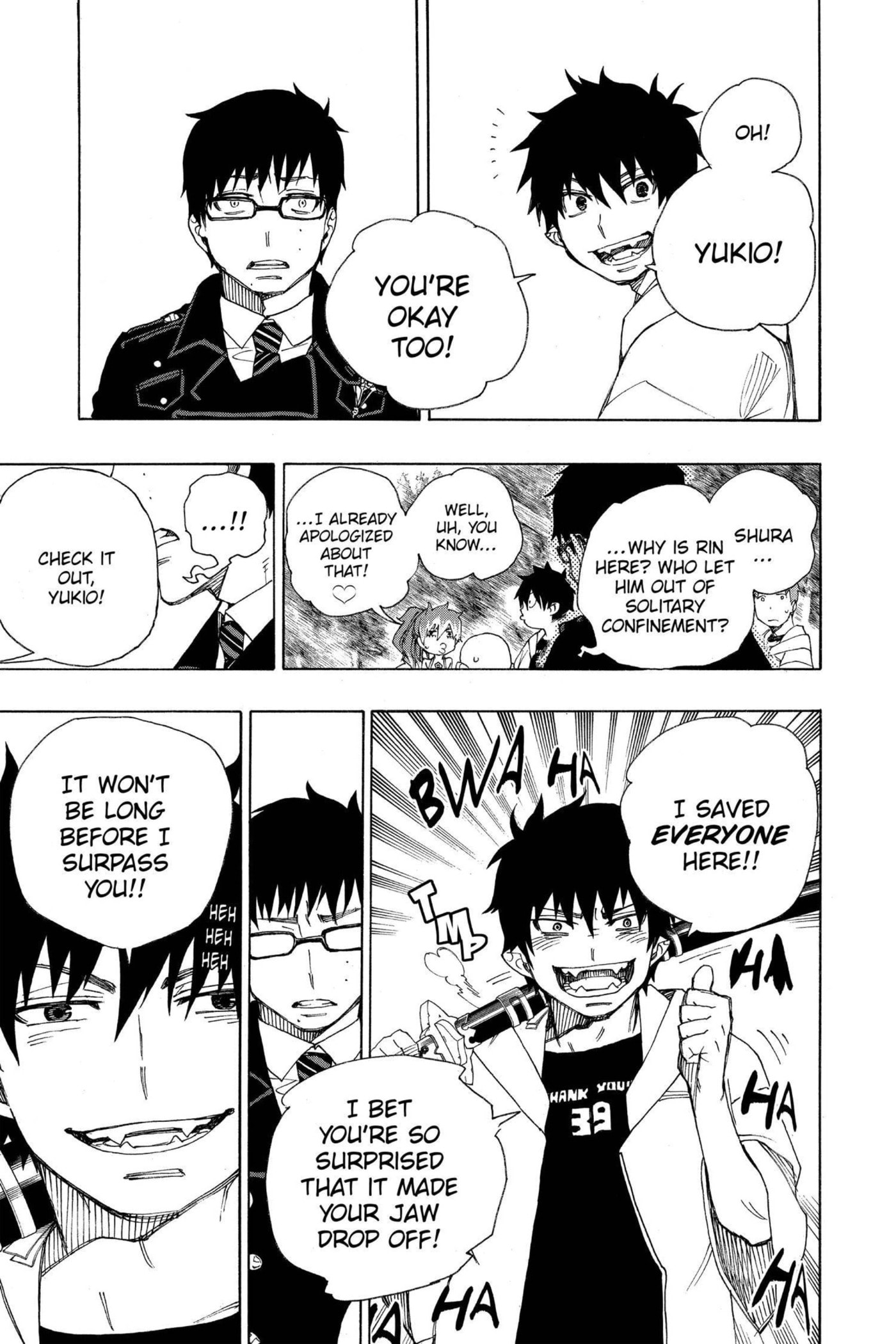 Read Blue Exorcist chapter 0 image 35 on Lezhin