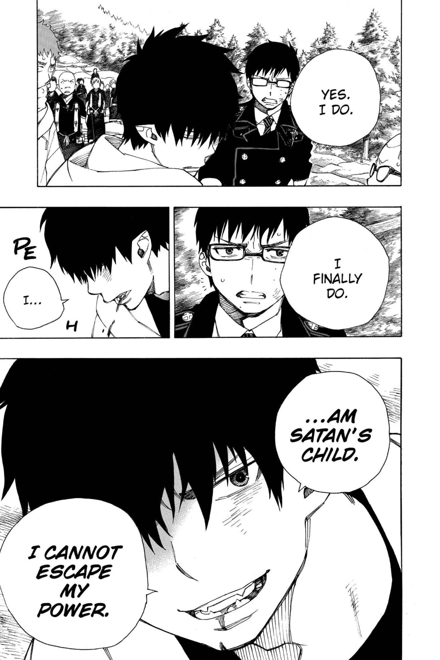 Read Blue Exorcist chapter 0 image 37 on Lezhin