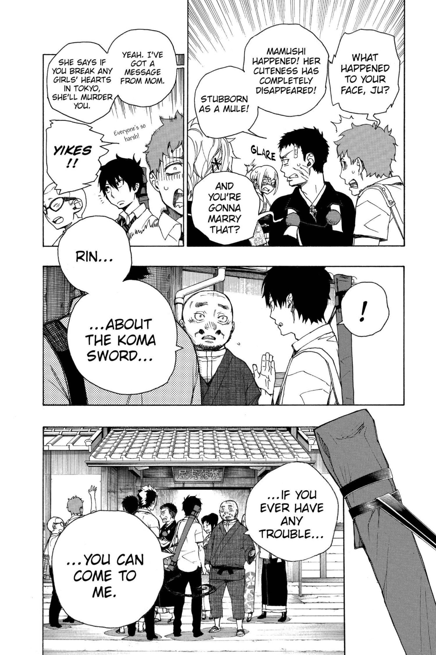 Read Blue Exorcist chapter 0 image 80 on Lezhin