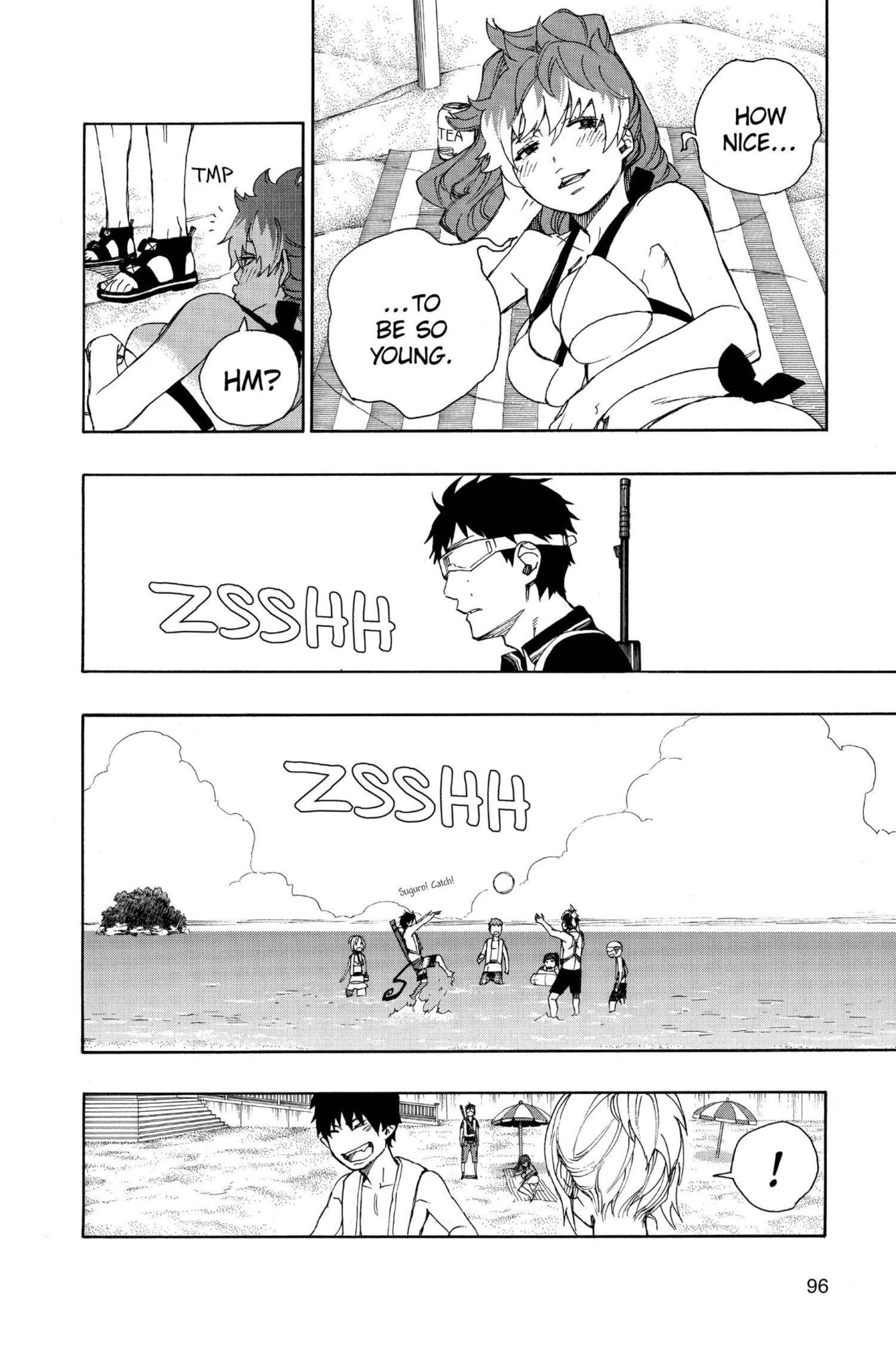 Read Blue Exorcist chapter 0 image 94 on Lezhin