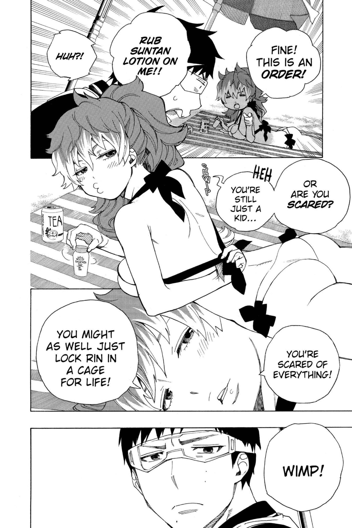 Read Blue Exorcist chapter 0 image 96 on Lezhin