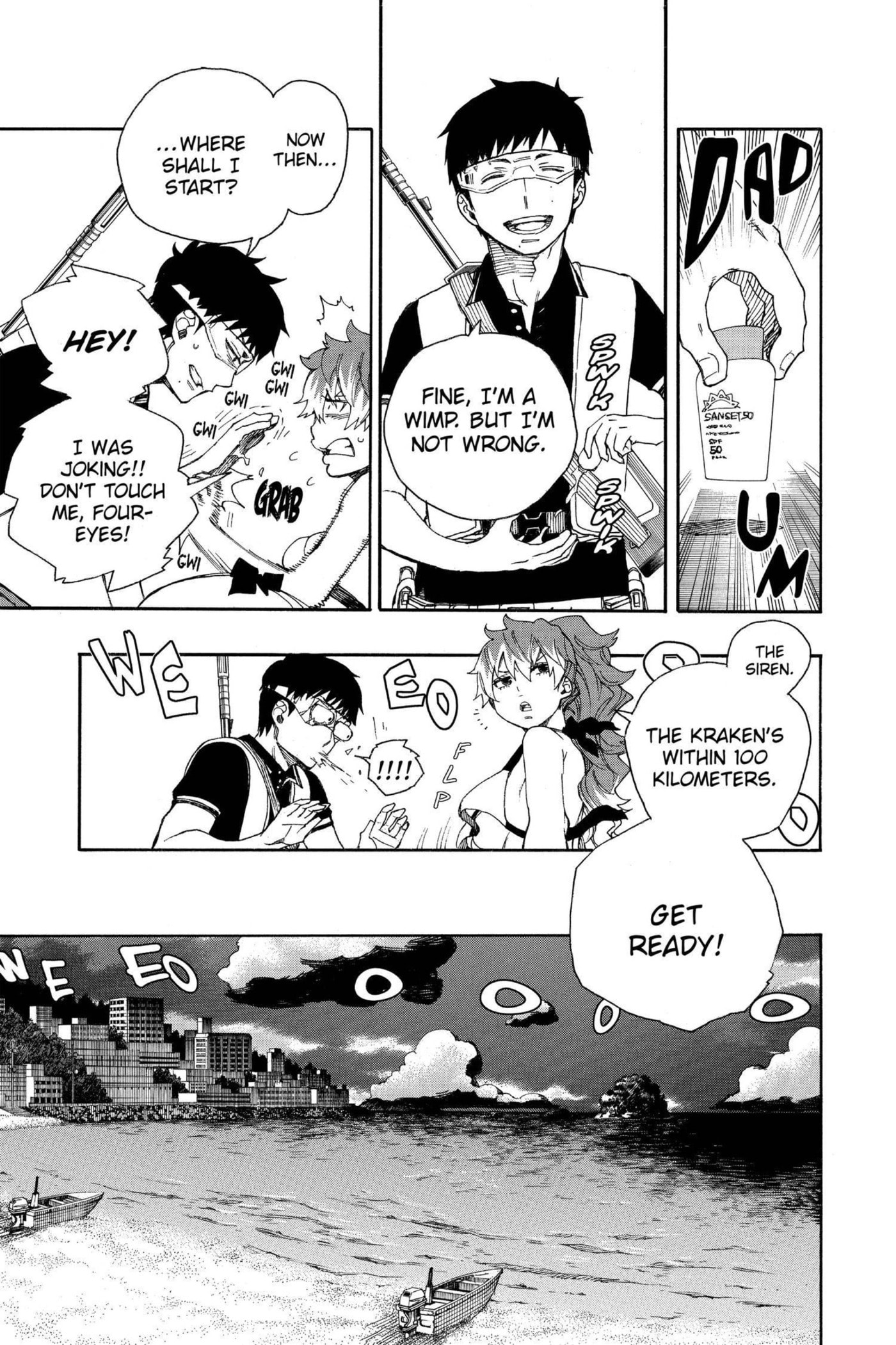 Read Blue Exorcist chapter 0 image 97 on Lezhin