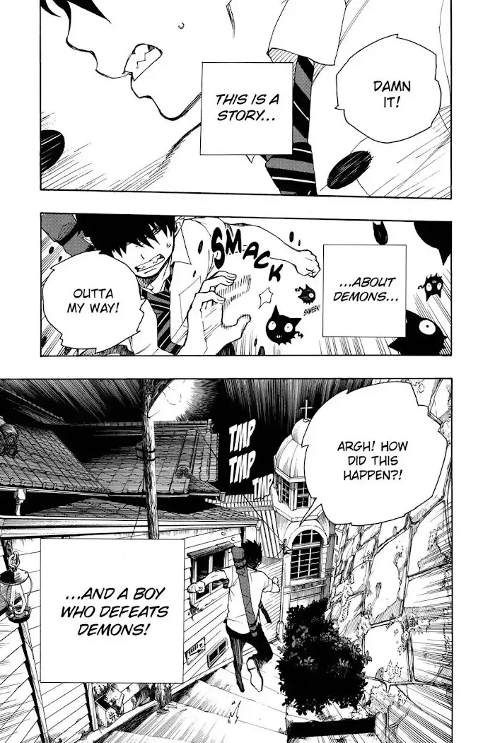Read Blue Exorcist chapter 1.2 image 2 on Lezhin