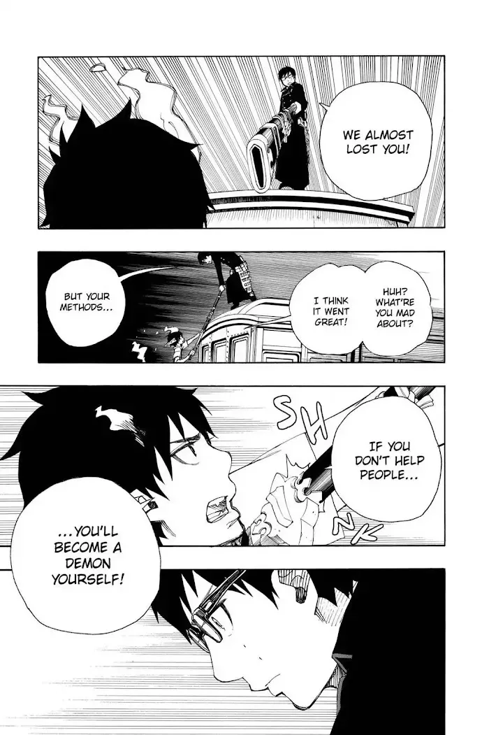 Read Blue Exorcist chapter 1.2 image 29 on Lezhin
