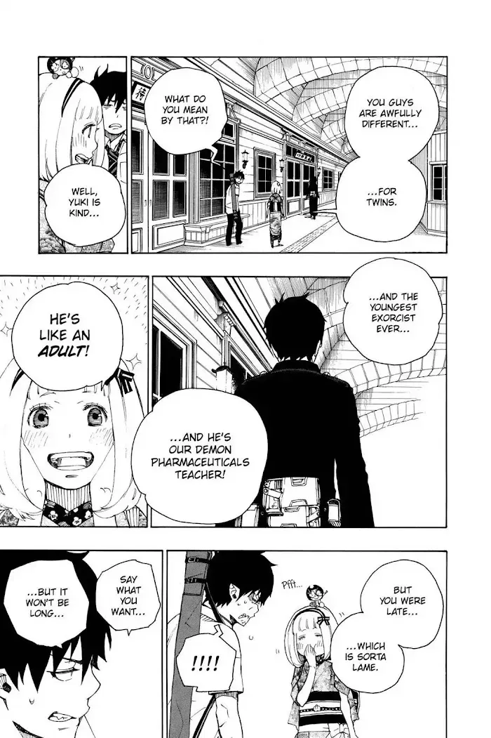 Read Blue Exorcist chapter 1.2 image 6 on Lezhin