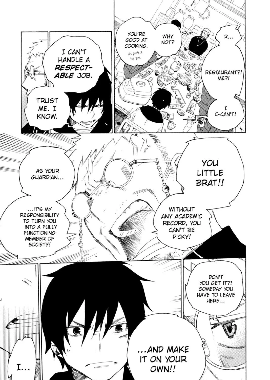 Read Blue Exorcist chapter 1 image 10 on Lezhin