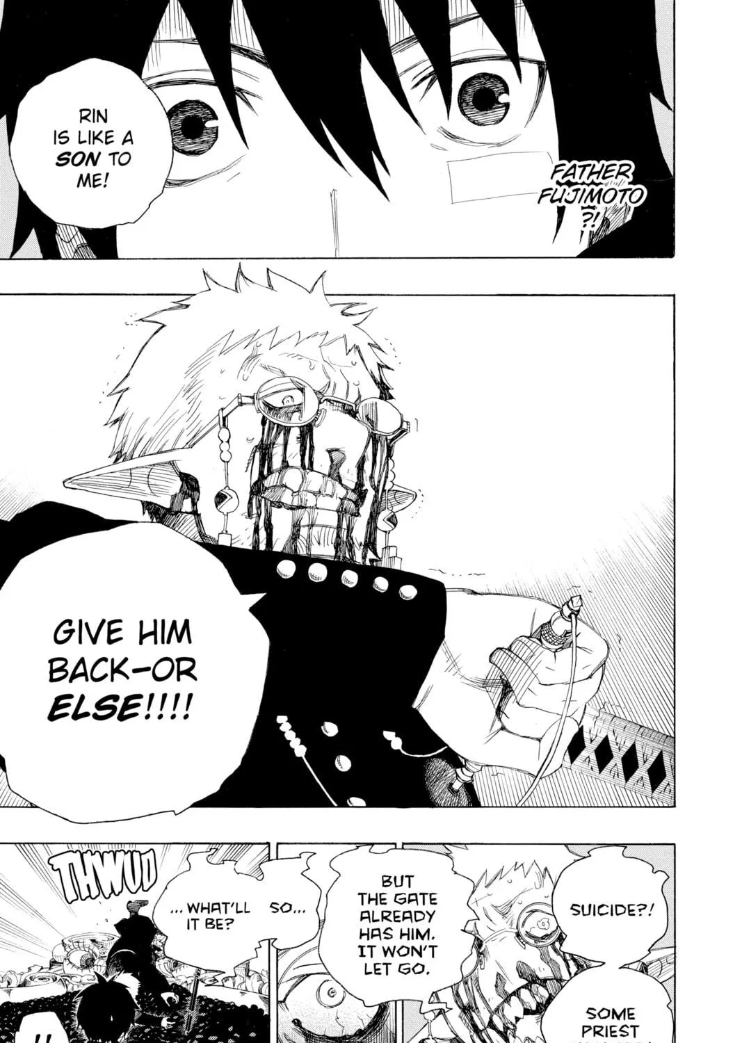 Read Blue Exorcist chapter 1 image 100 on Lezhin