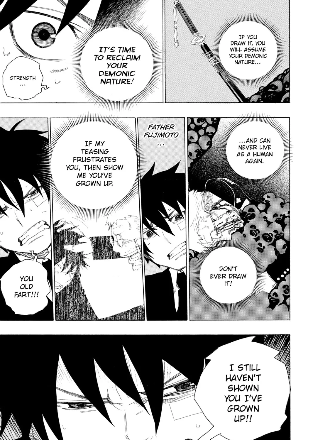 Read Blue Exorcist chapter 1 image 104 on Lezhin