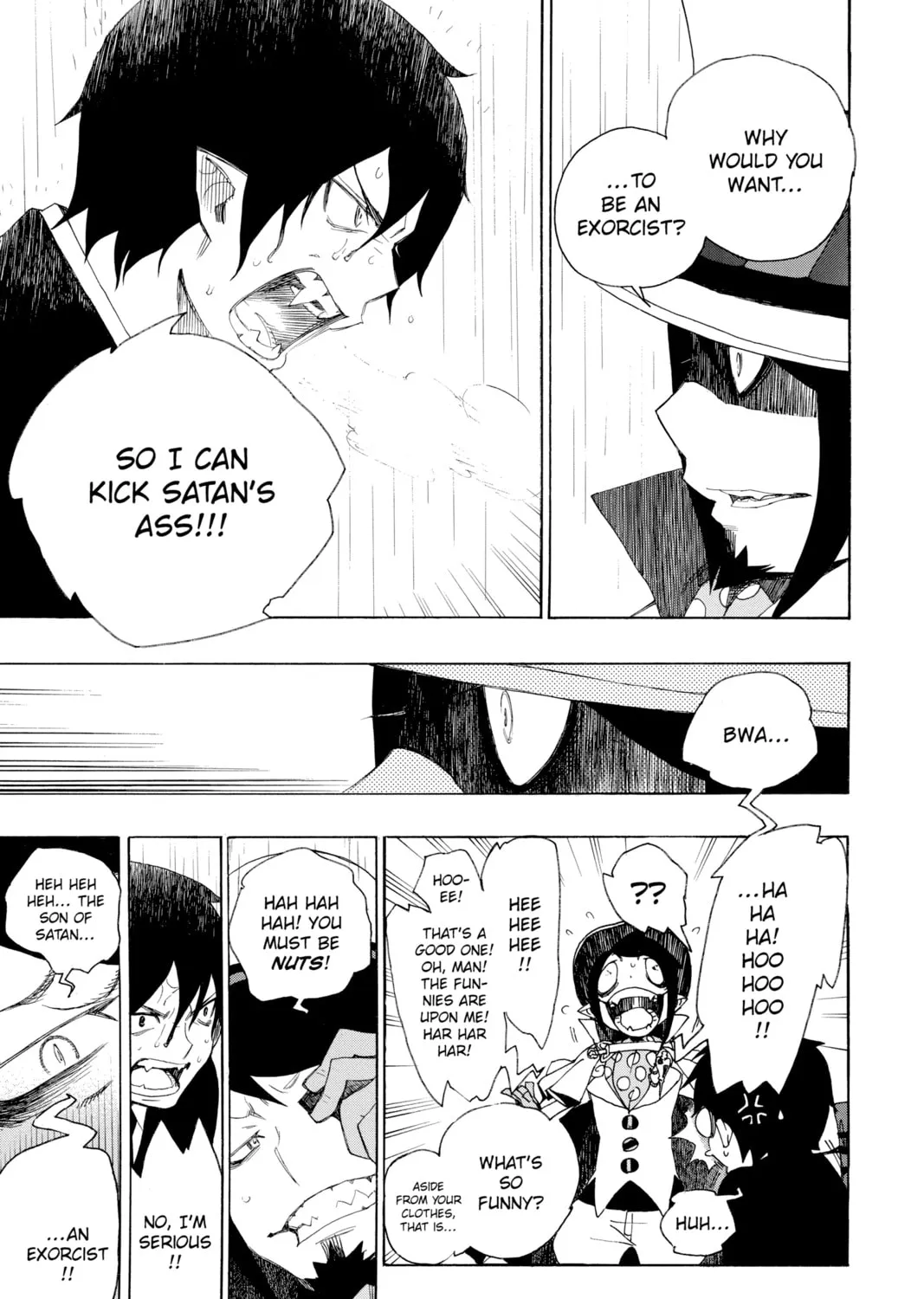 Read Blue Exorcist chapter 1 image 126 on Lezhin