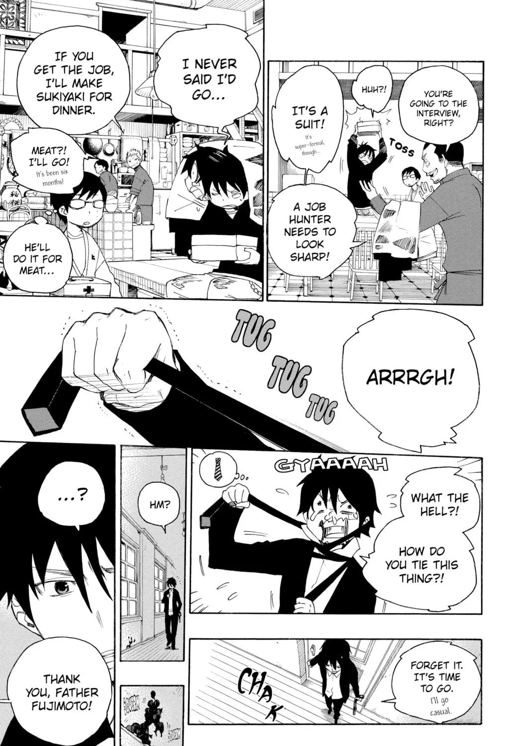 Read Blue Exorcist chapter 1 image 18 on Lezhin