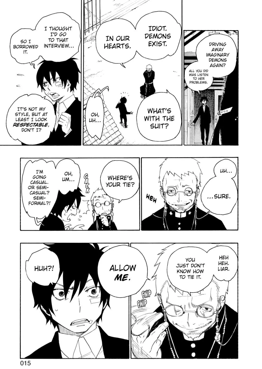 Read Blue Exorcist chapter 1 image 22 on Lezhin