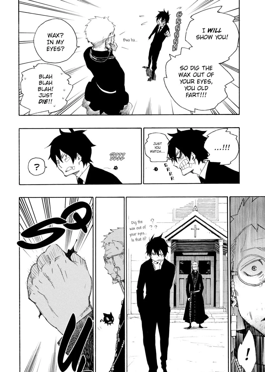 Read Blue Exorcist chapter 1 image 28 on Lezhin