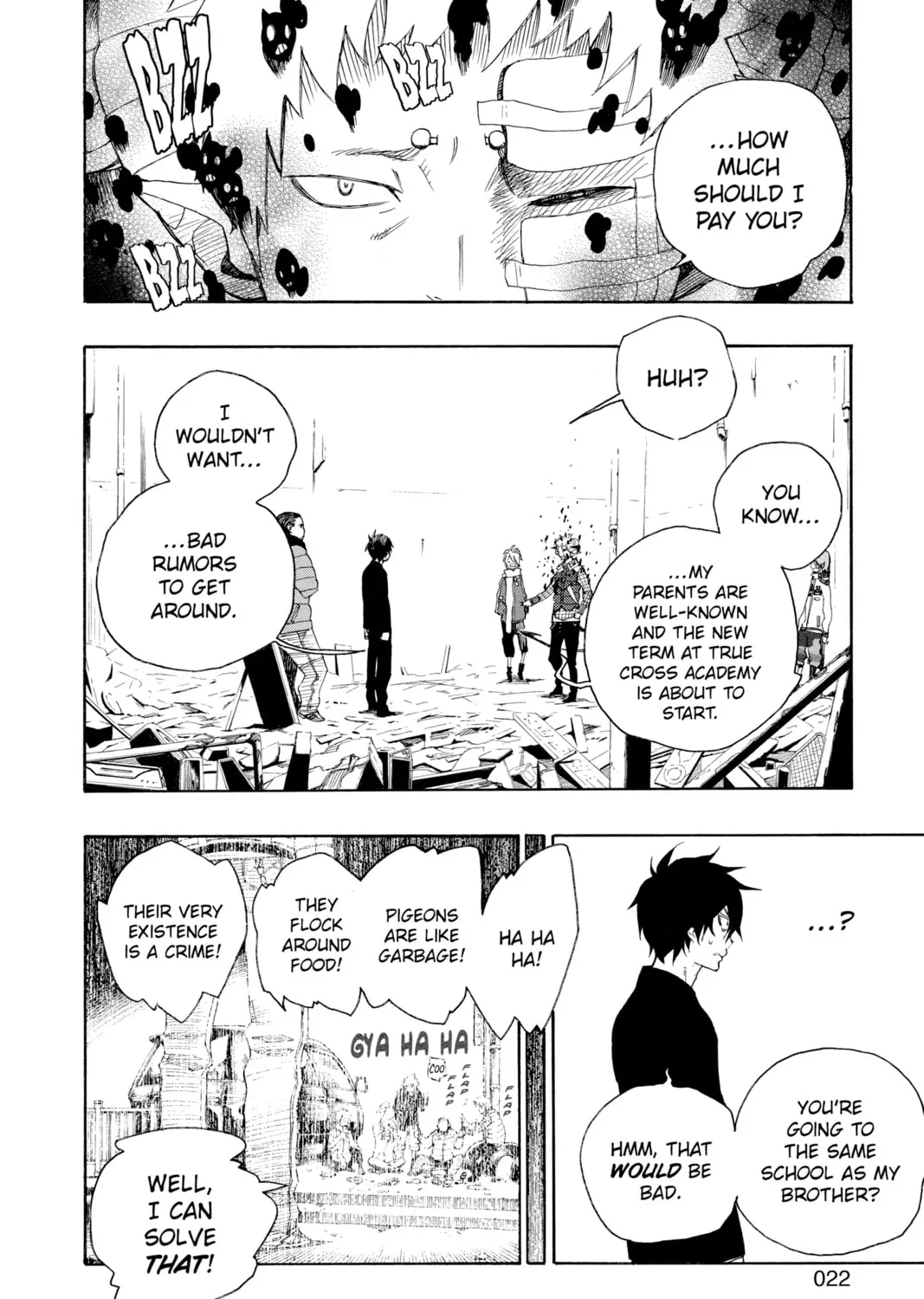 Read Blue Exorcist chapter 1 image 36 on Lezhin