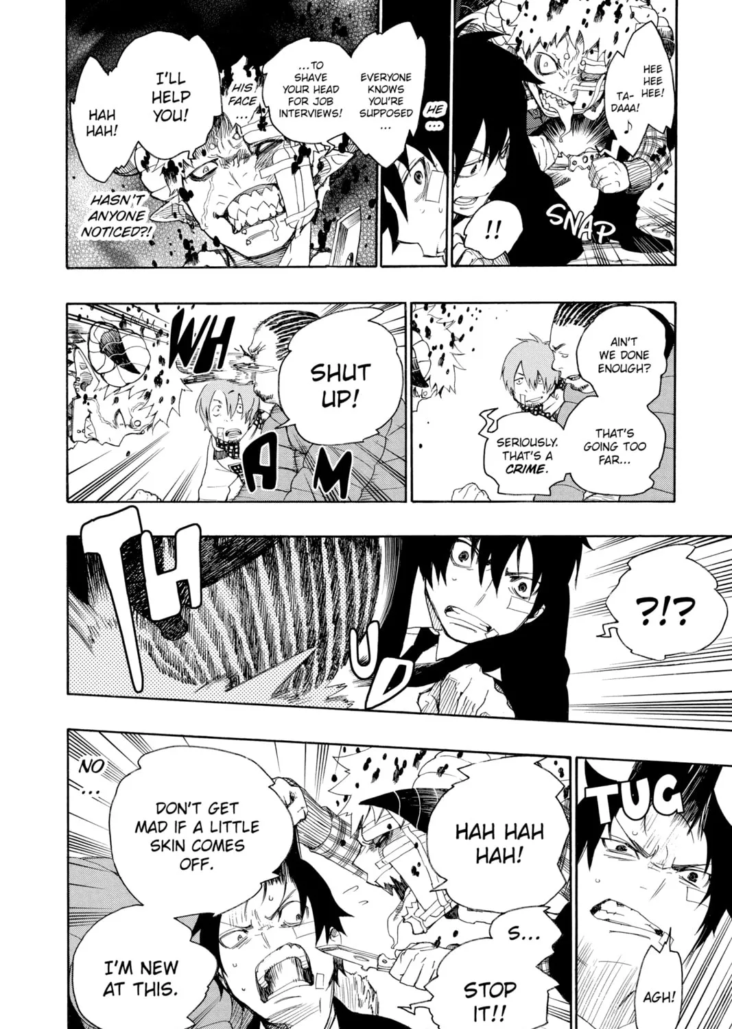 Read Blue Exorcist chapter 1 image 44 on Lezhin