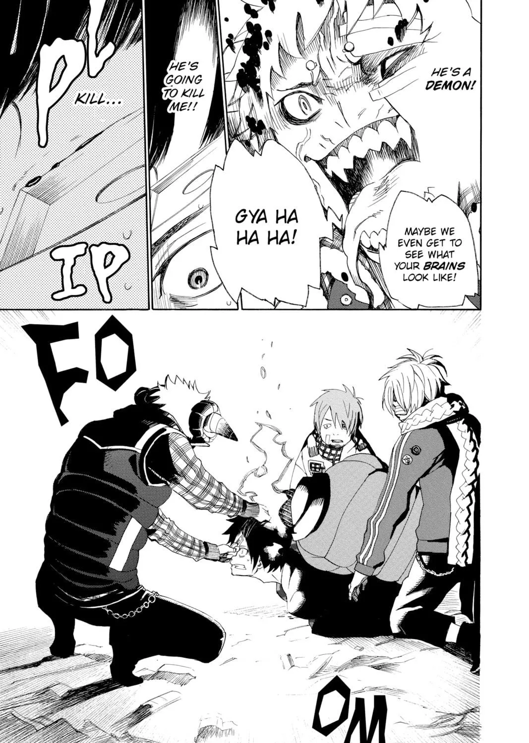 Read Blue Exorcist chapter 1 image 46 on Lezhin