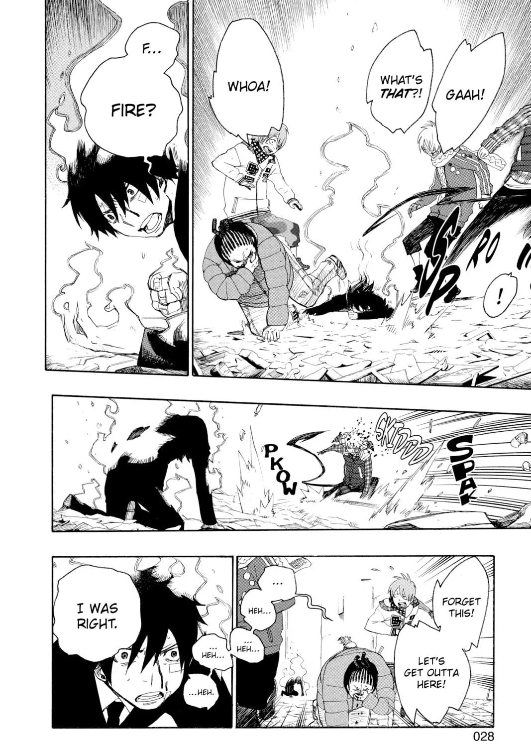 Read Blue Exorcist chapter 1 image 48 on Lezhin