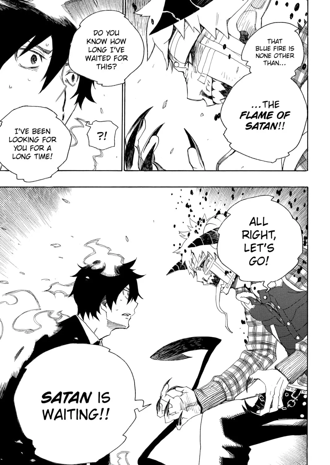 Read Blue Exorcist chapter 1 image 50 on Lezhin