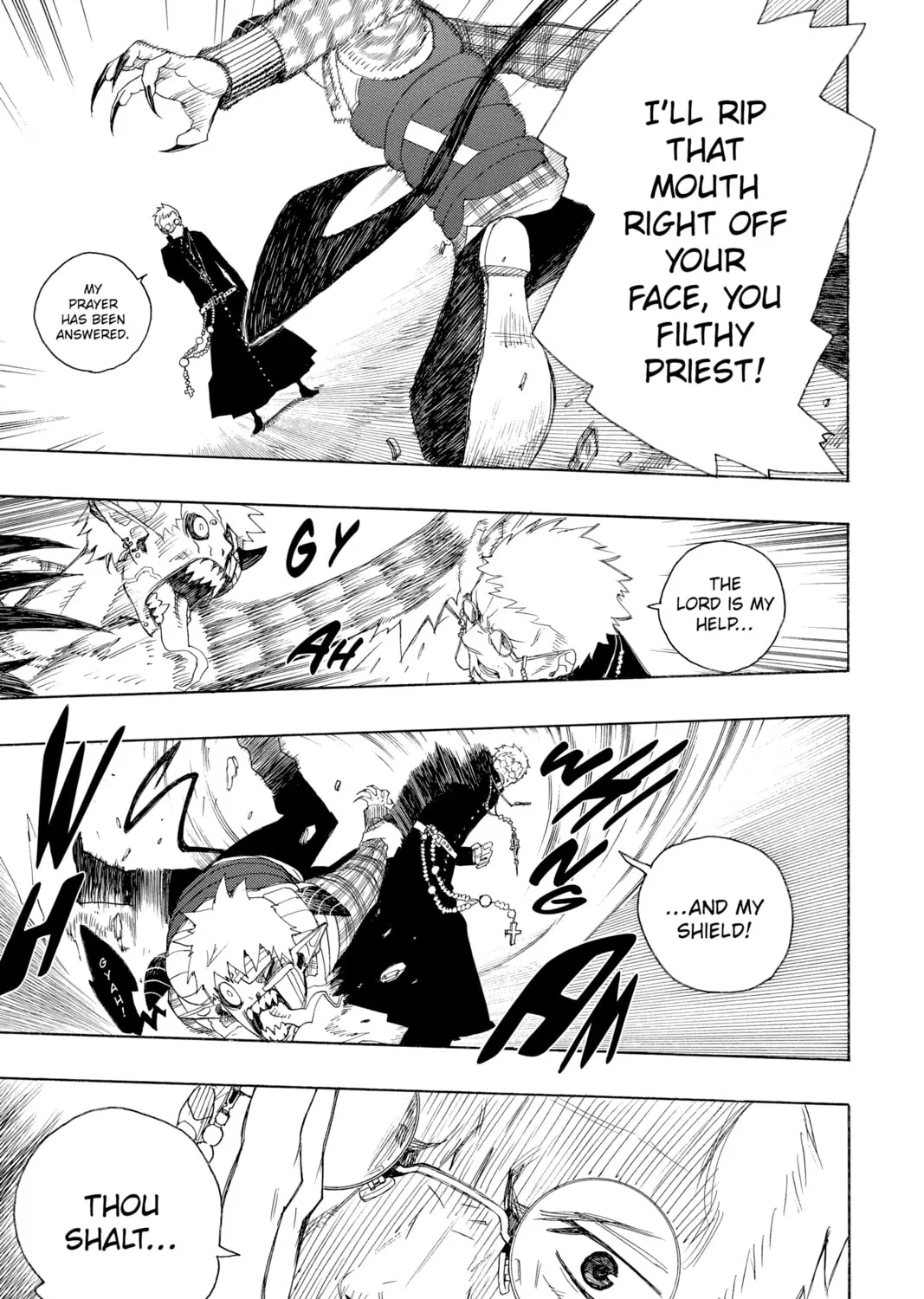 Read Blue Exorcist chapter 1 image 54 on Lezhin
