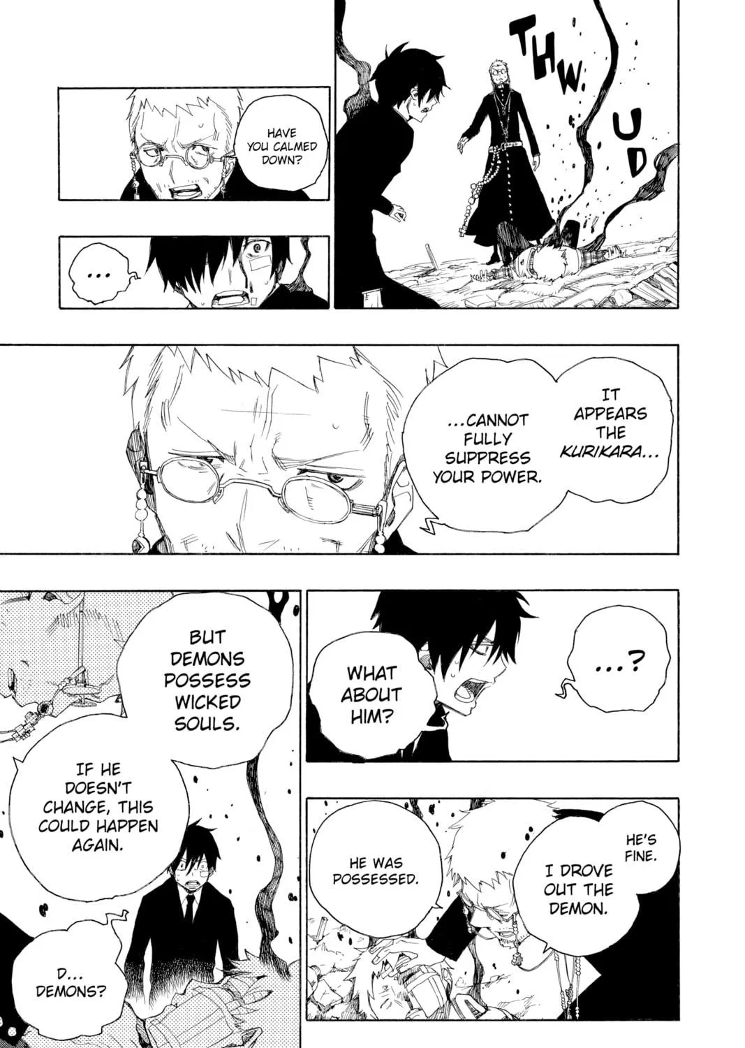 Read Blue Exorcist chapter 1 image 58 on Lezhin