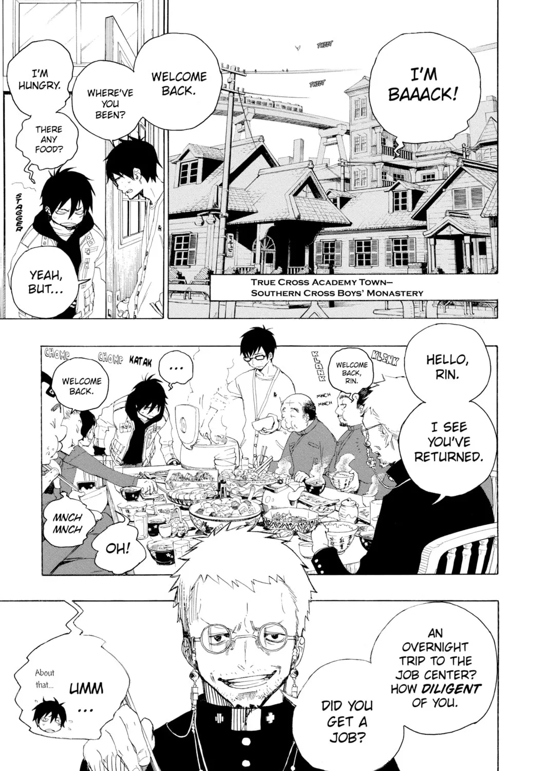 Read Blue Exorcist chapter 1 image 6 on Lezhin