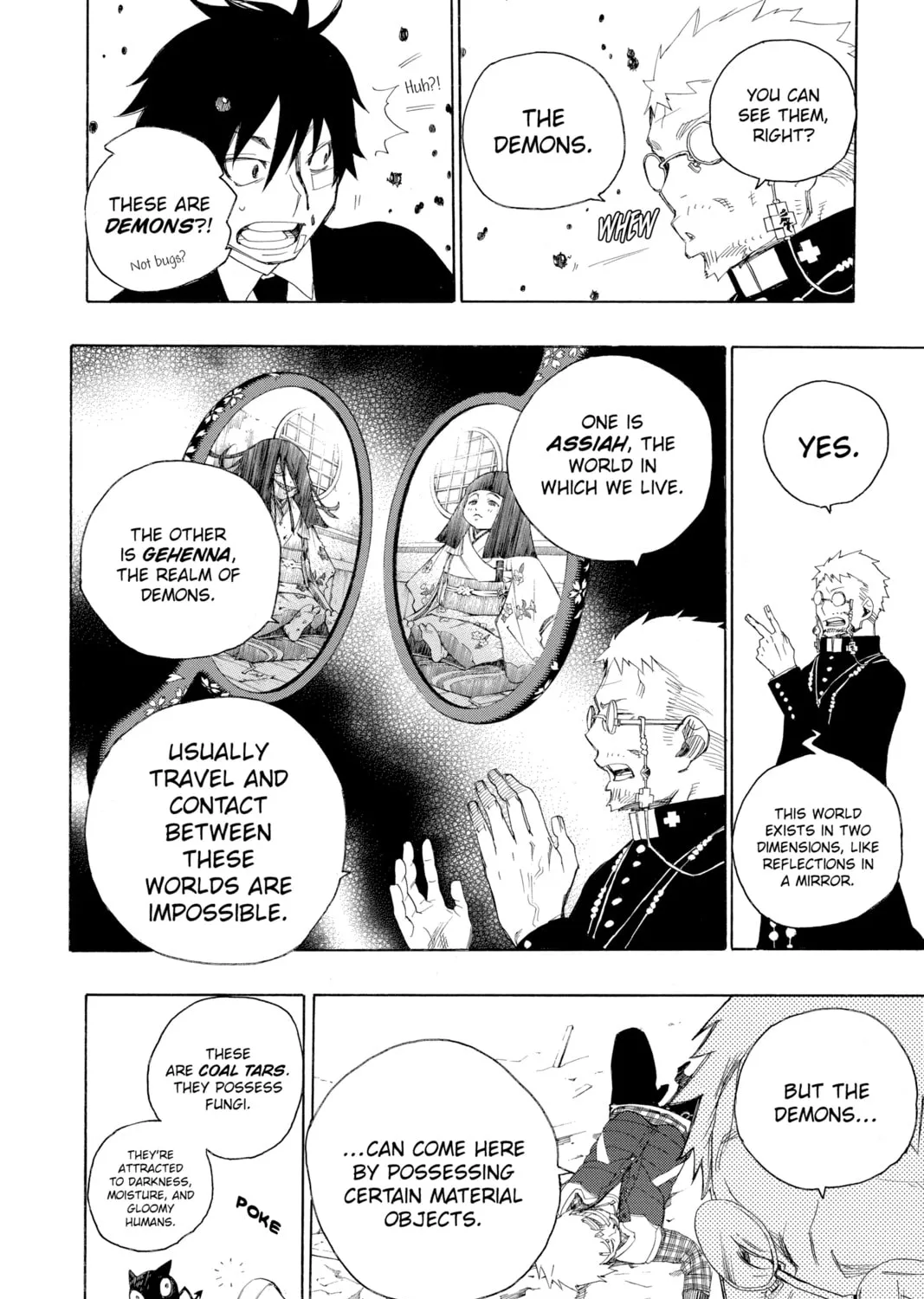 Read Blue Exorcist chapter 1 image 60 on Lezhin