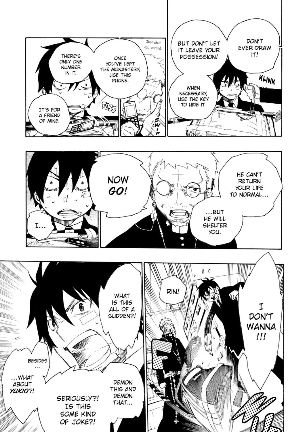 Read Blue Exorcist chapter 1 image 70 on Lezhin