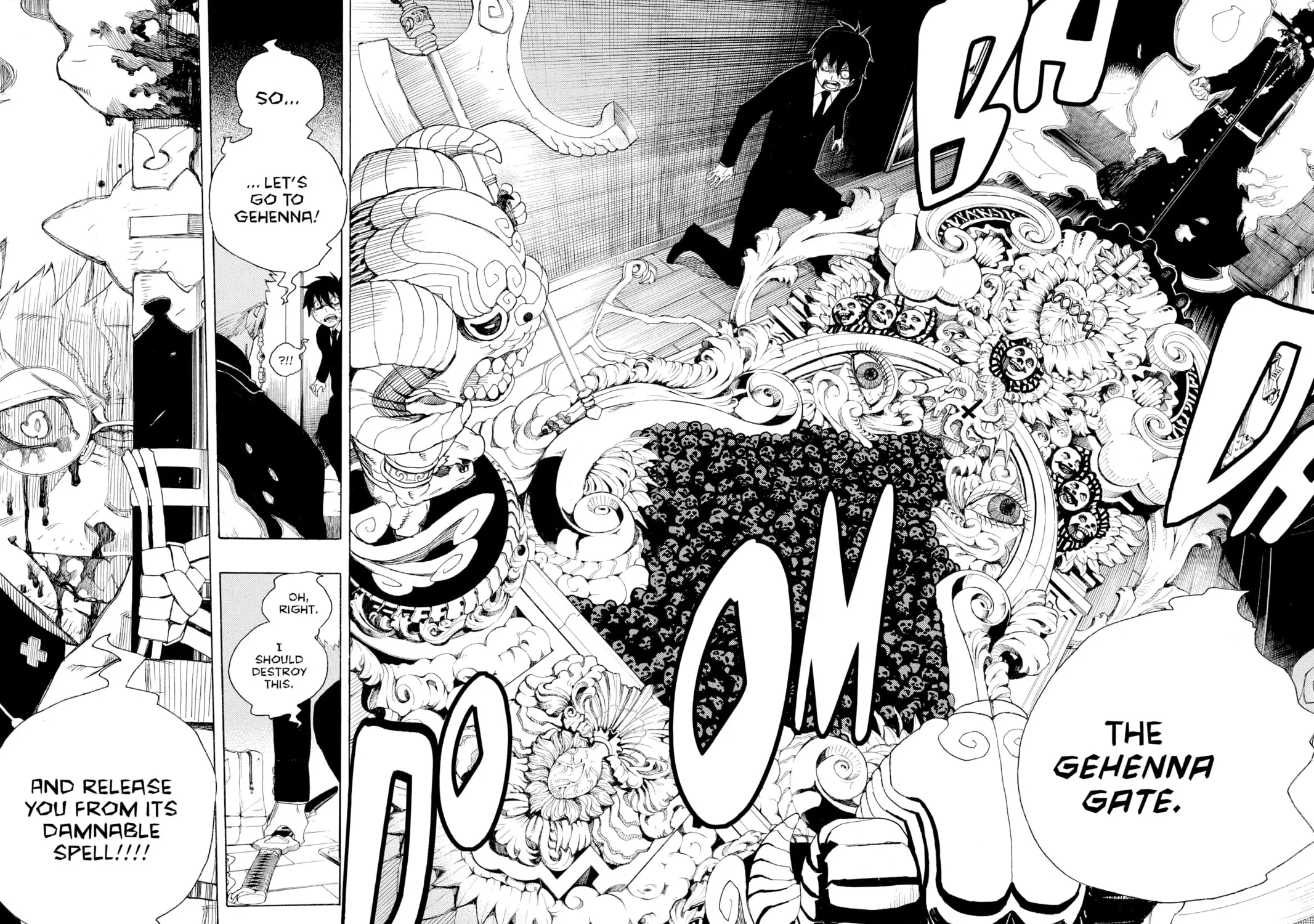 Read Blue Exorcist chapter 1 image 88 on Lezhin