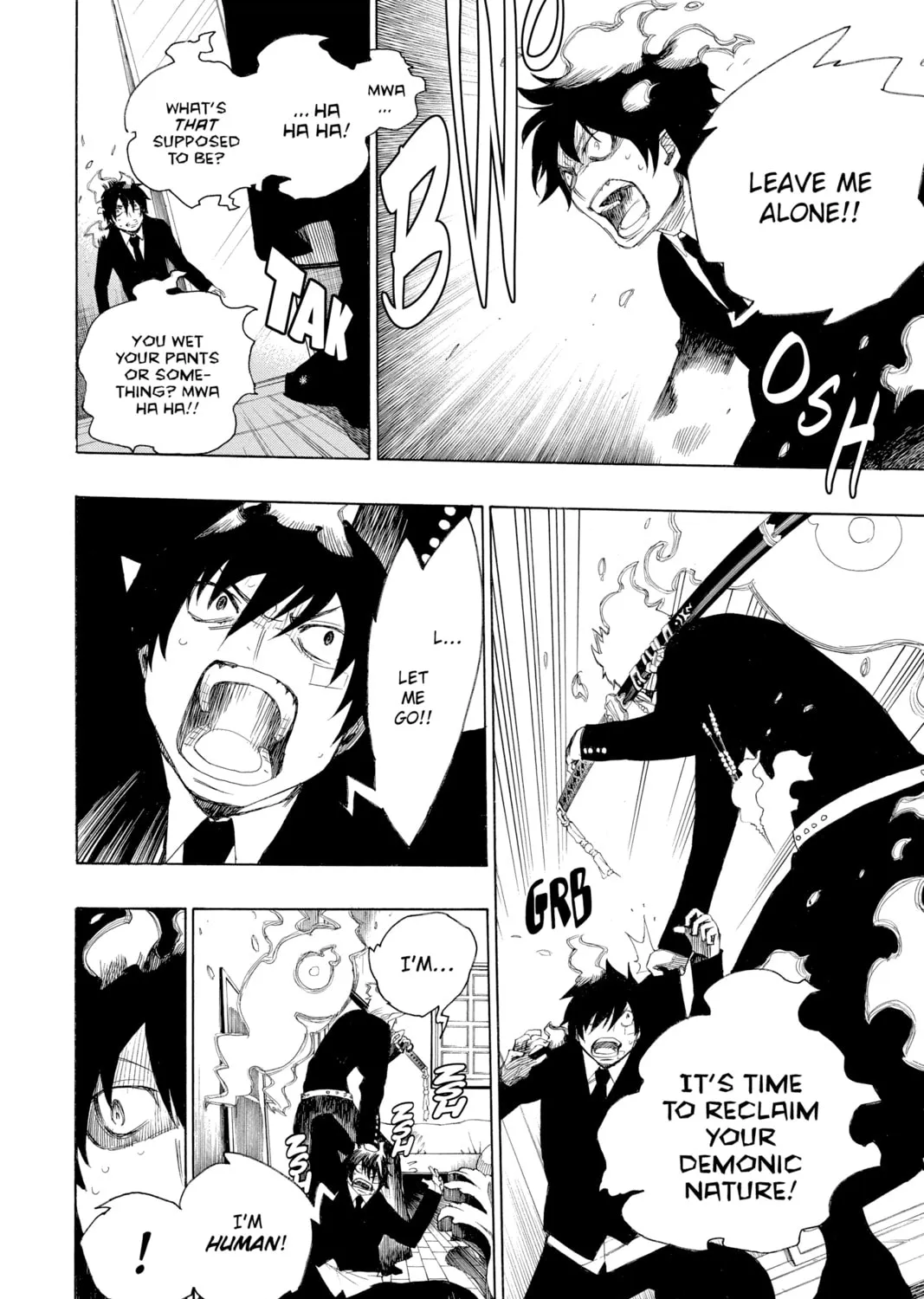 Read Blue Exorcist chapter 1 image 90 on Lezhin