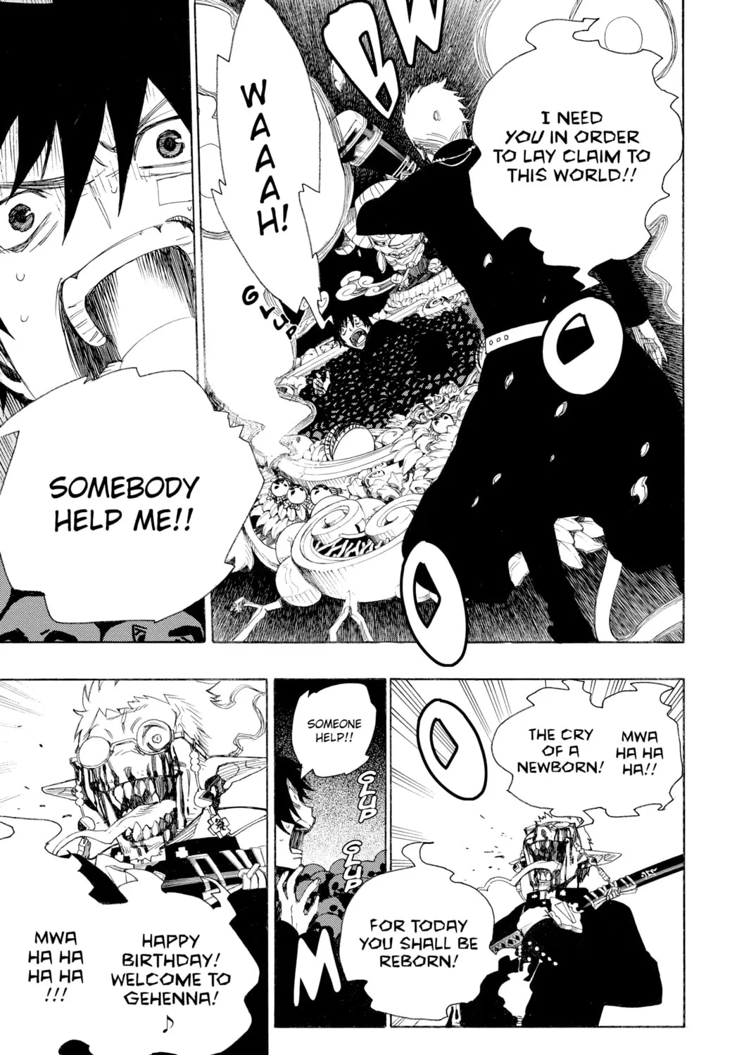 Read Blue Exorcist chapter 1 image 96 on Lezhin