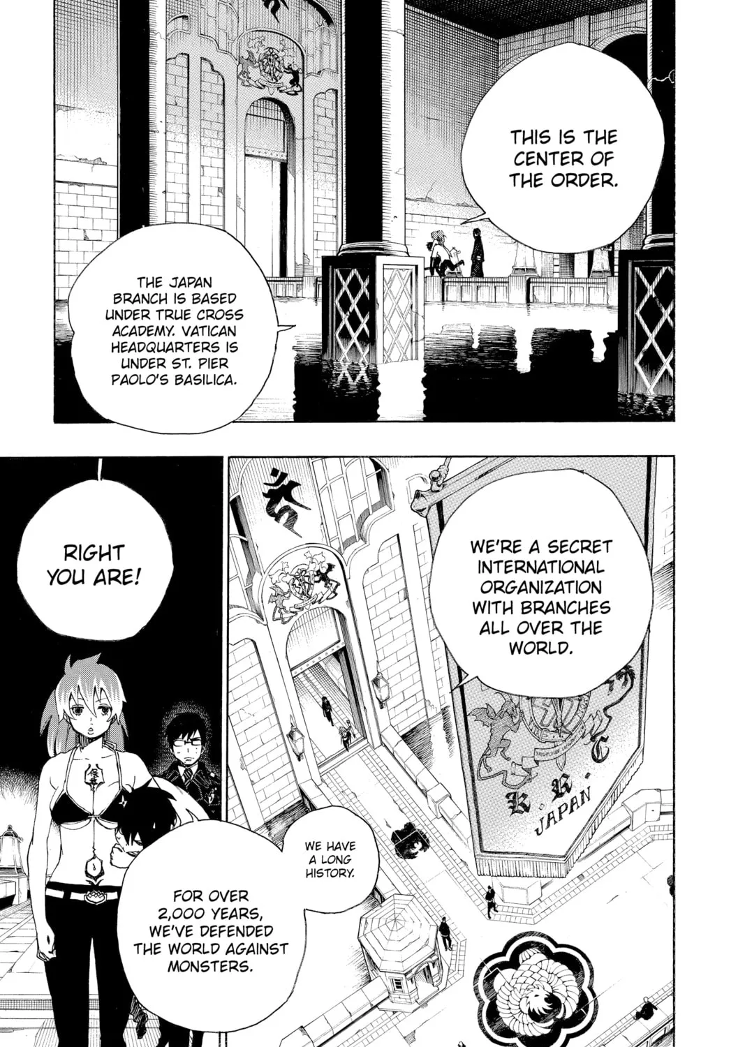 Read Blue Exorcist chapter 10 image 12 on Lezhin