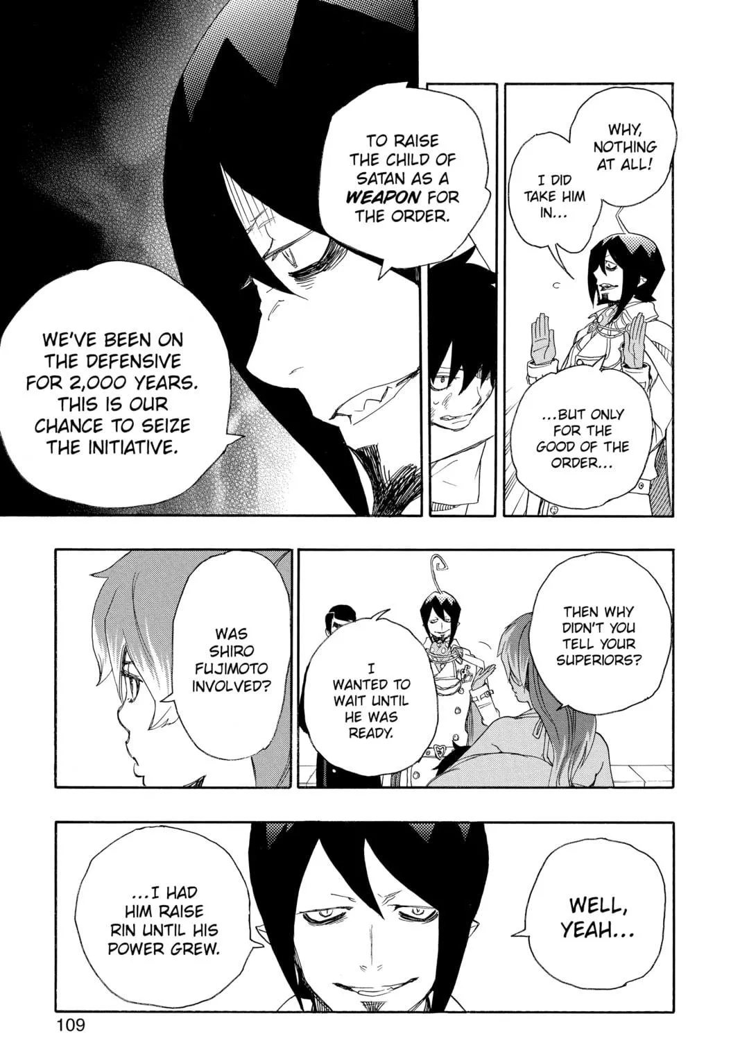 Read Blue Exorcist chapter 10 image 16 on Lezhin