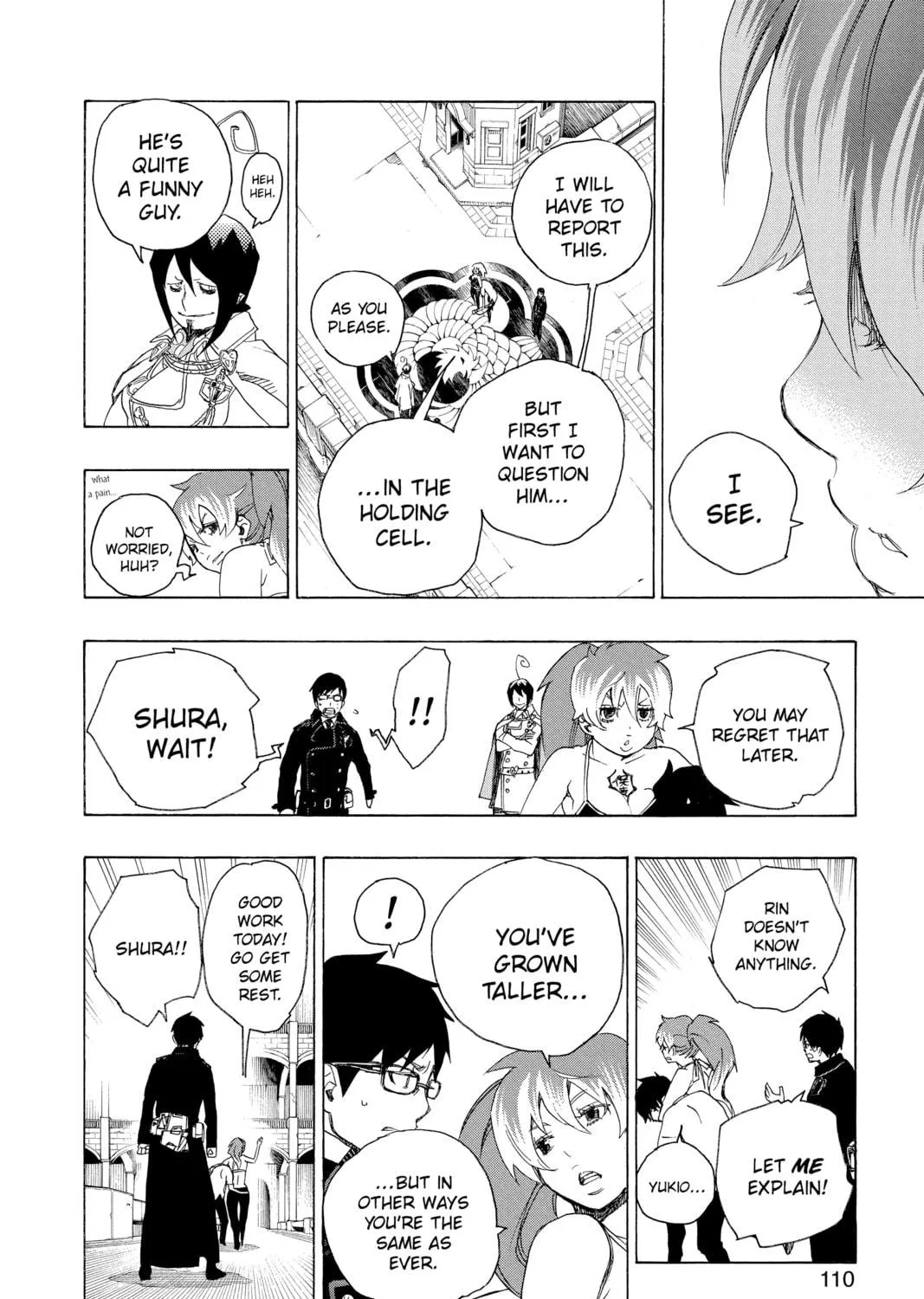 Read Blue Exorcist chapter 10 image 18 on Lezhin